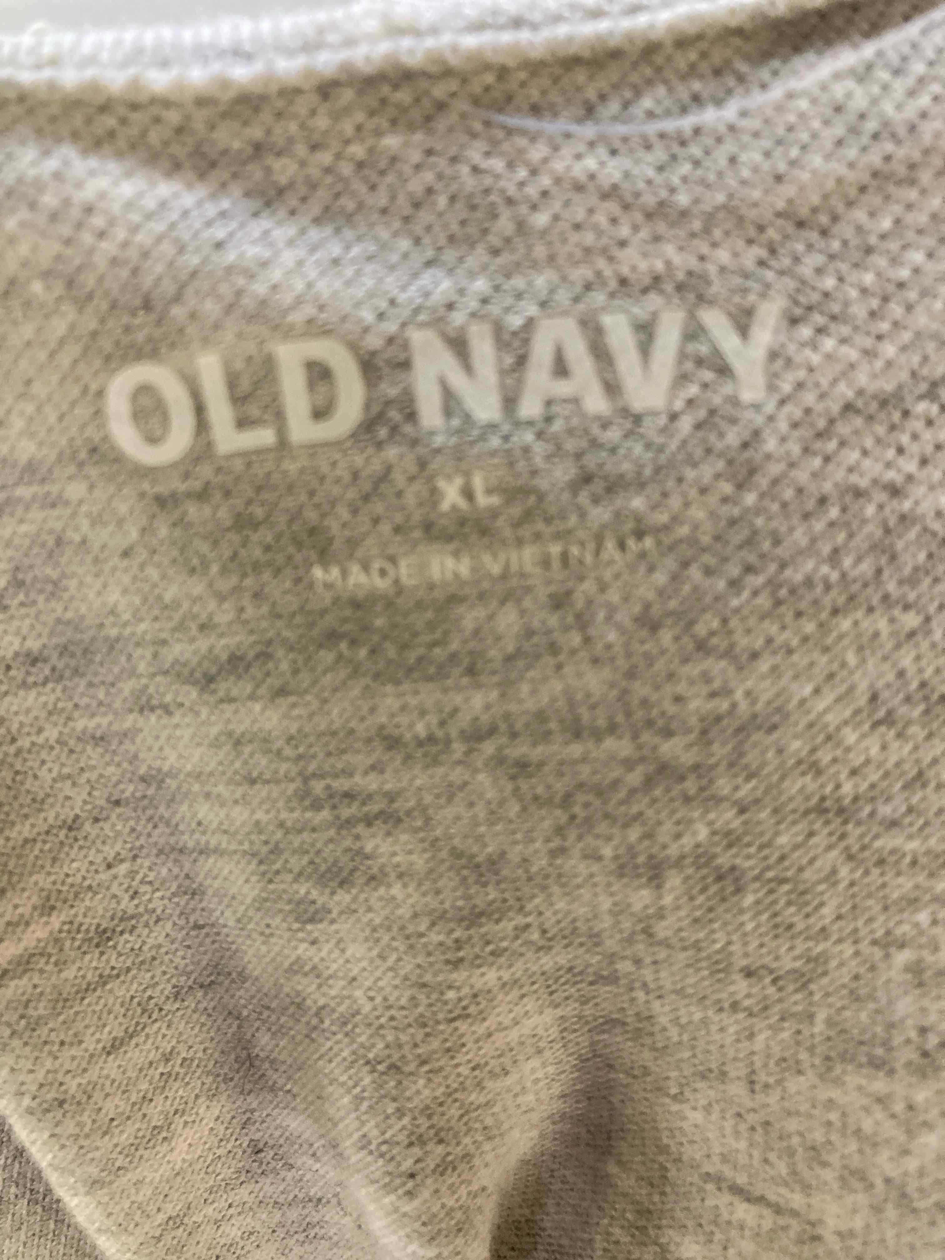 Old Navy Gray Polo Shirt