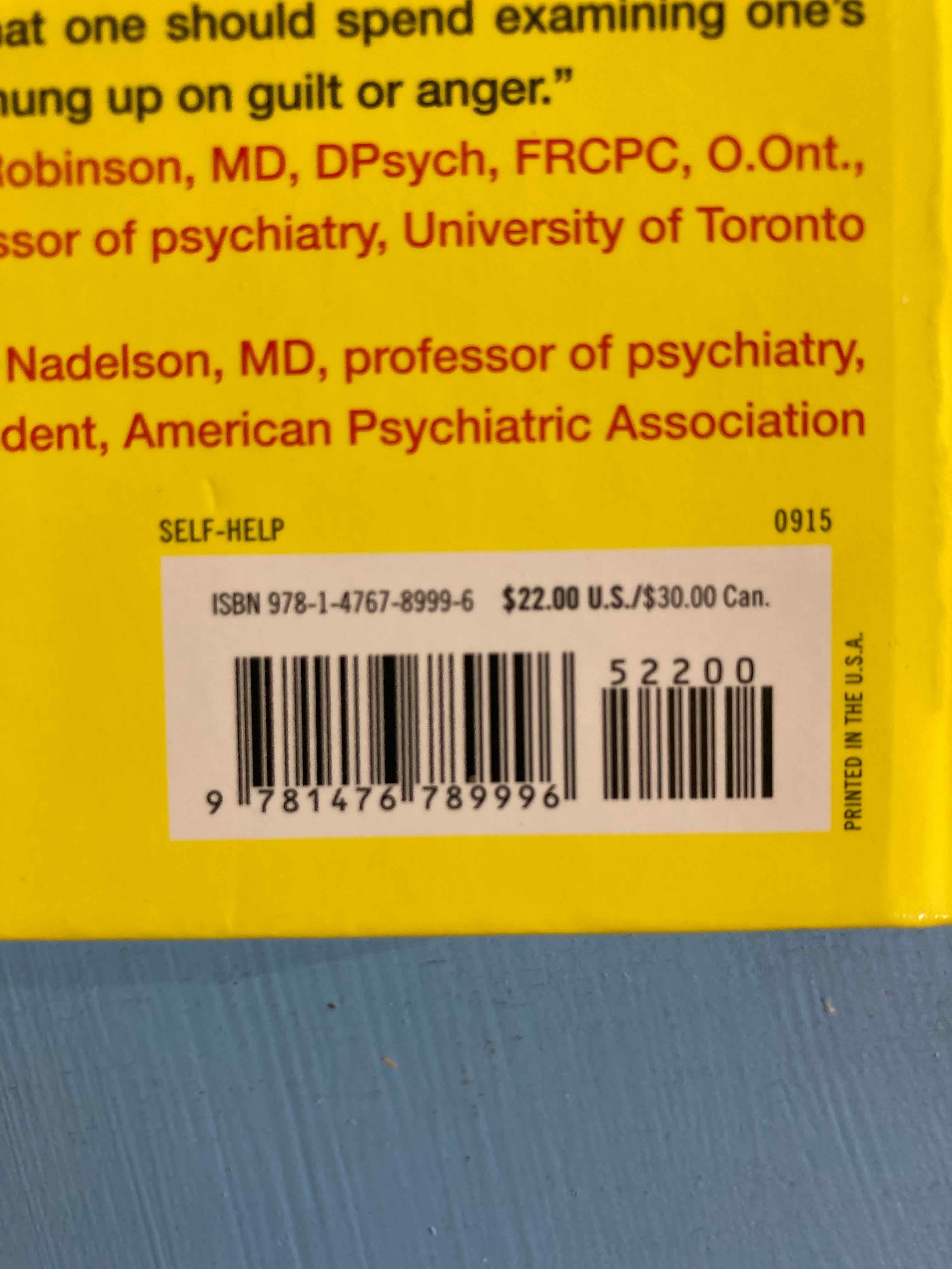 F*ck Feelings Self Help Book