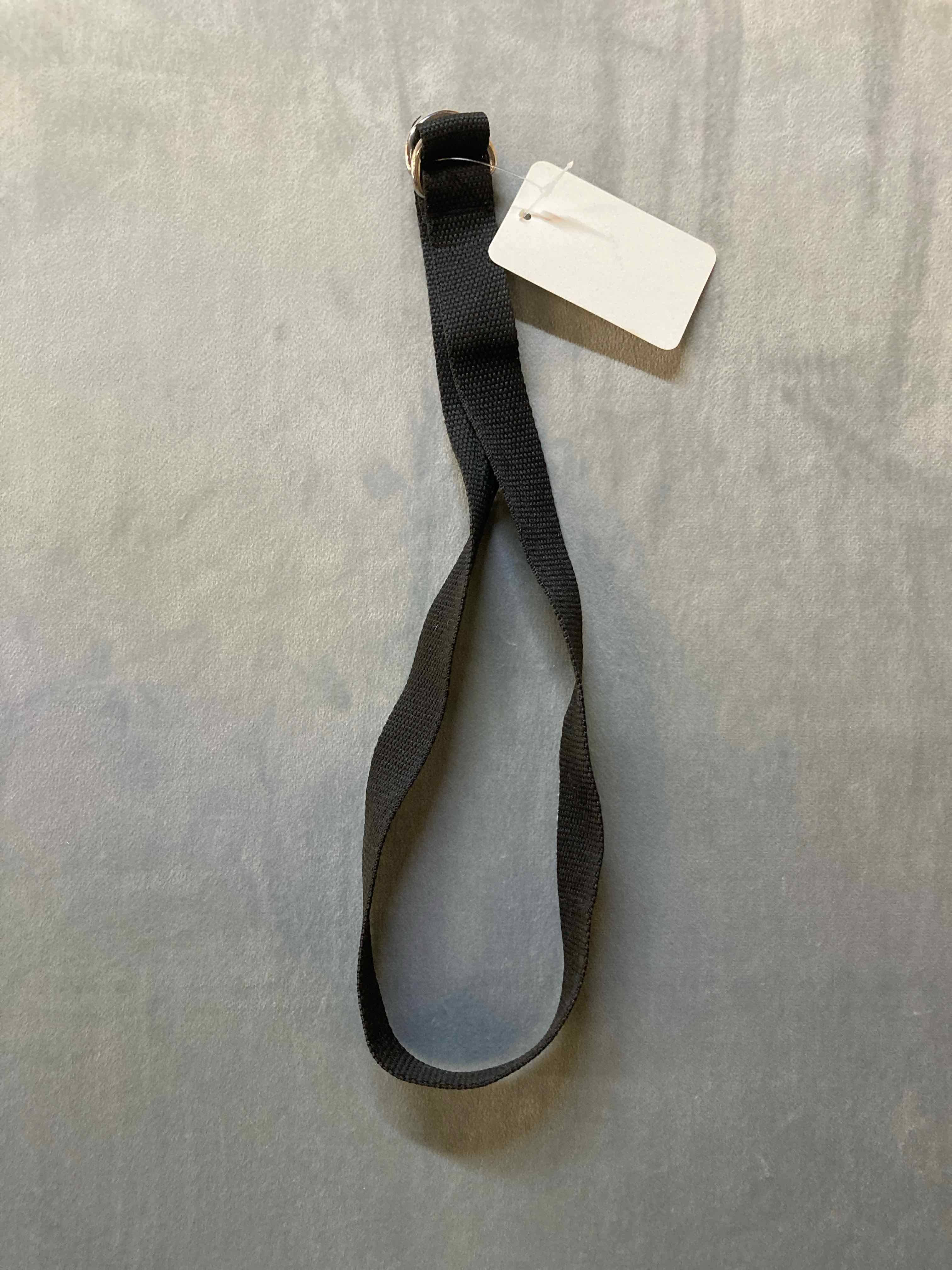 Black Webbing Strap