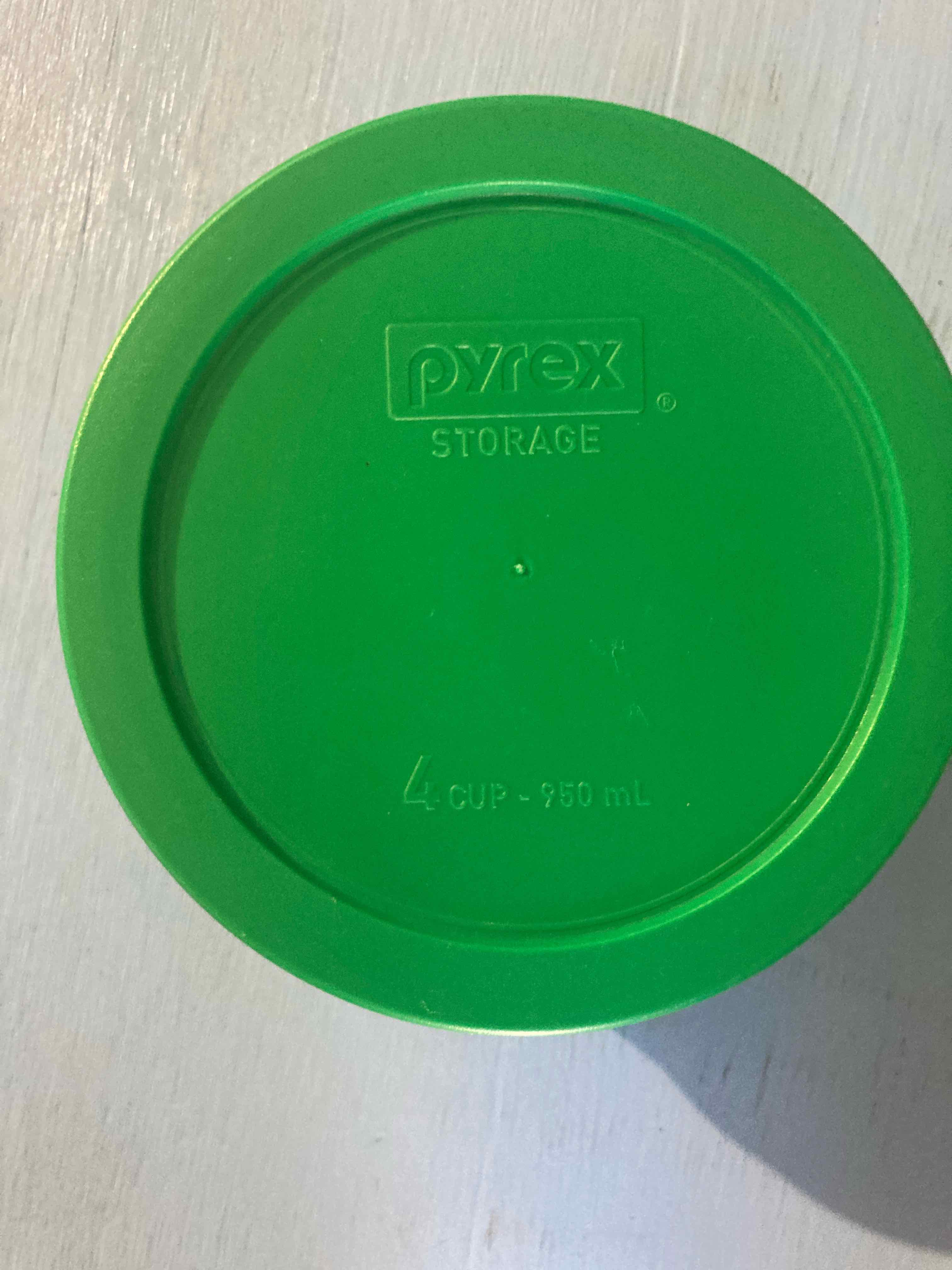 Pyrex Green Storage Container 4 Cup