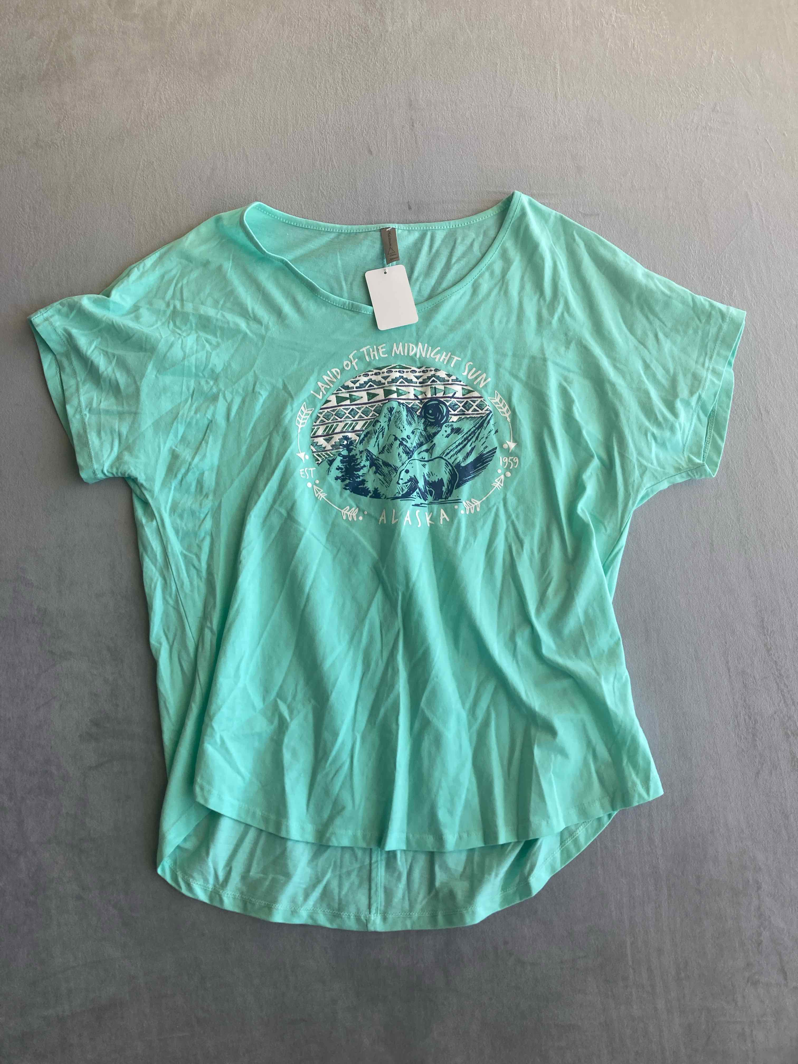 Delta Apparel Mint Graphic T-Shirt