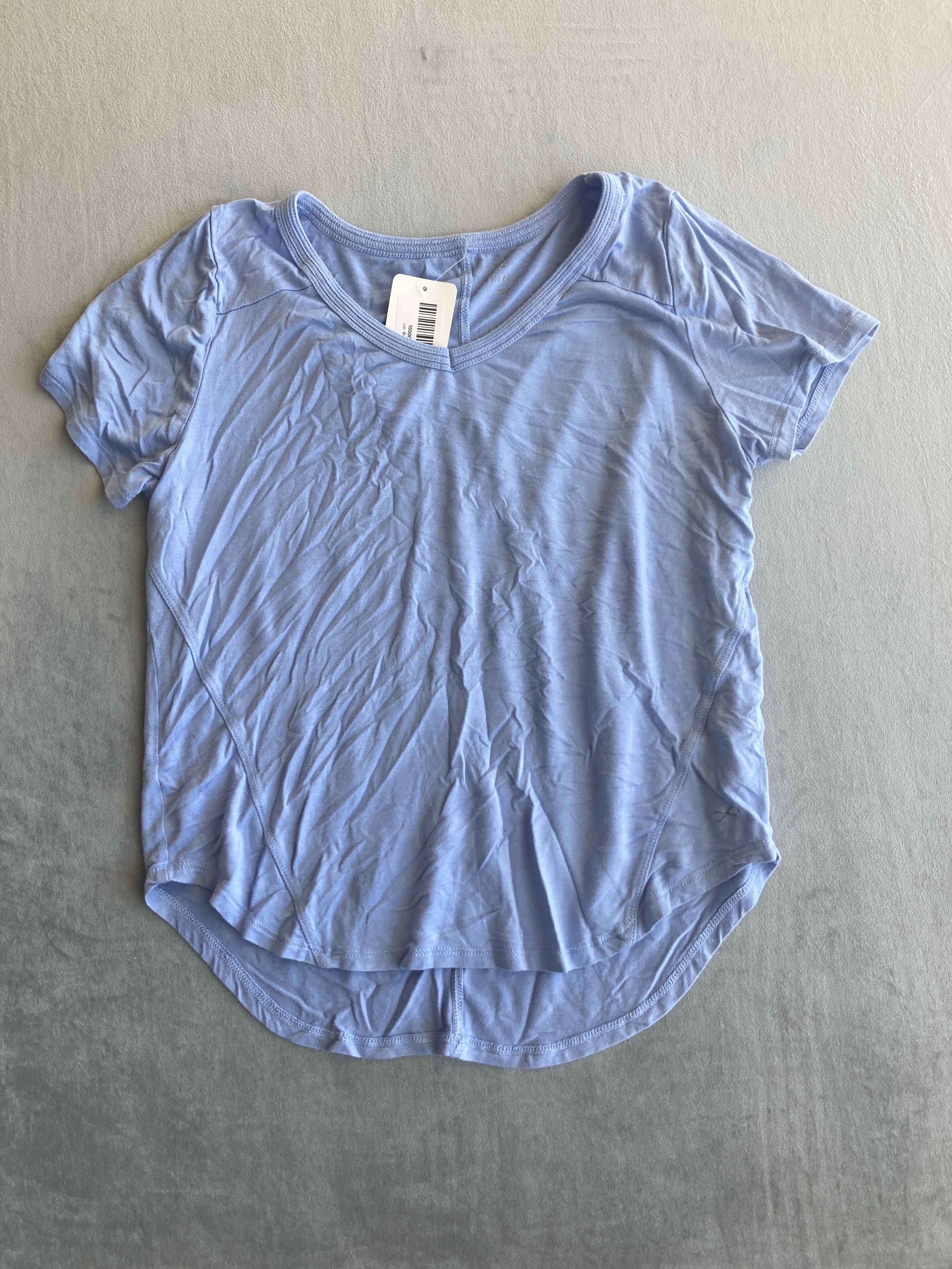 Freely Light Blue Modal Spandex T-Shirt Small