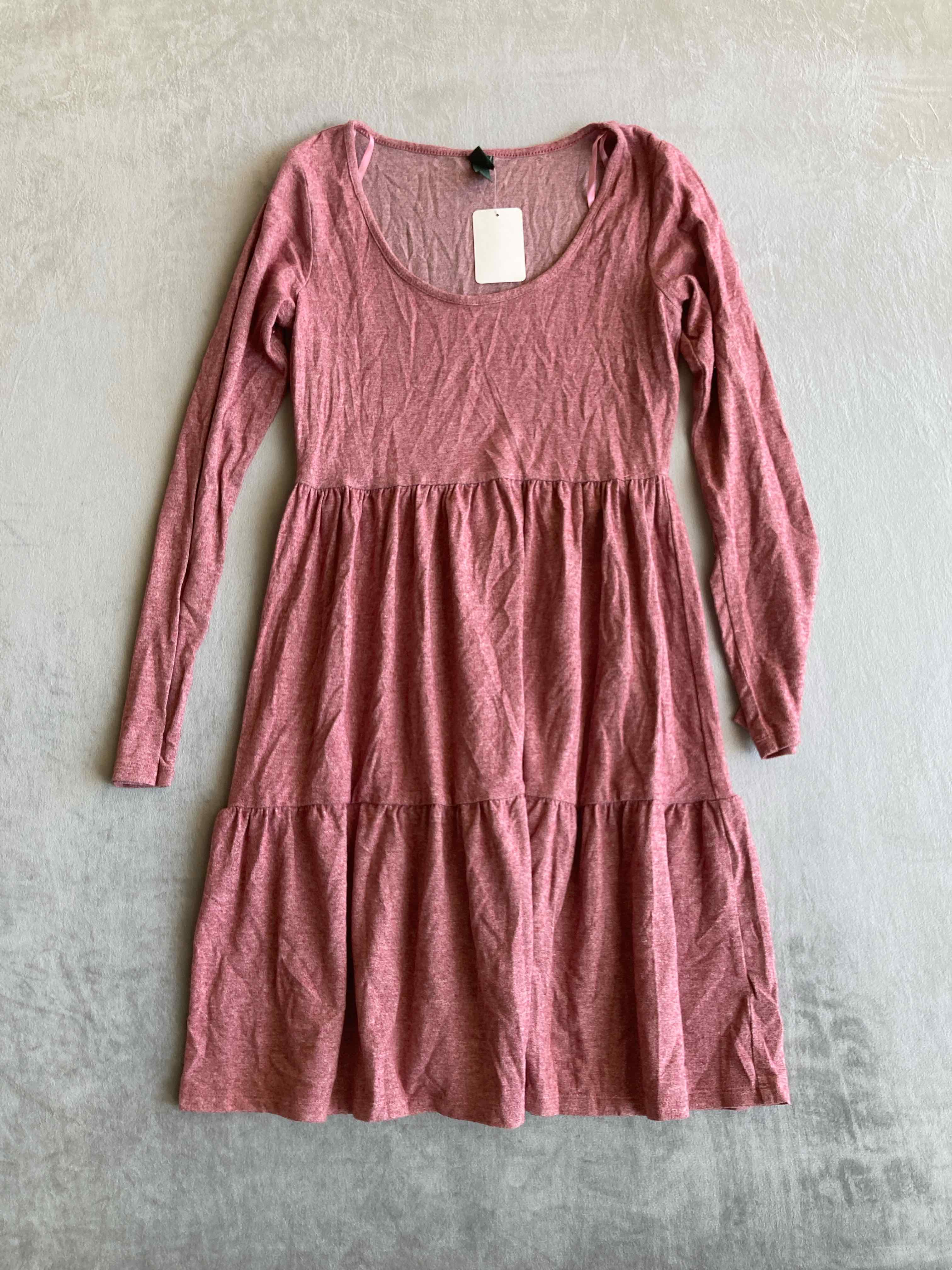 Wild Fable Red Patterned Rayon Blend Dress XS