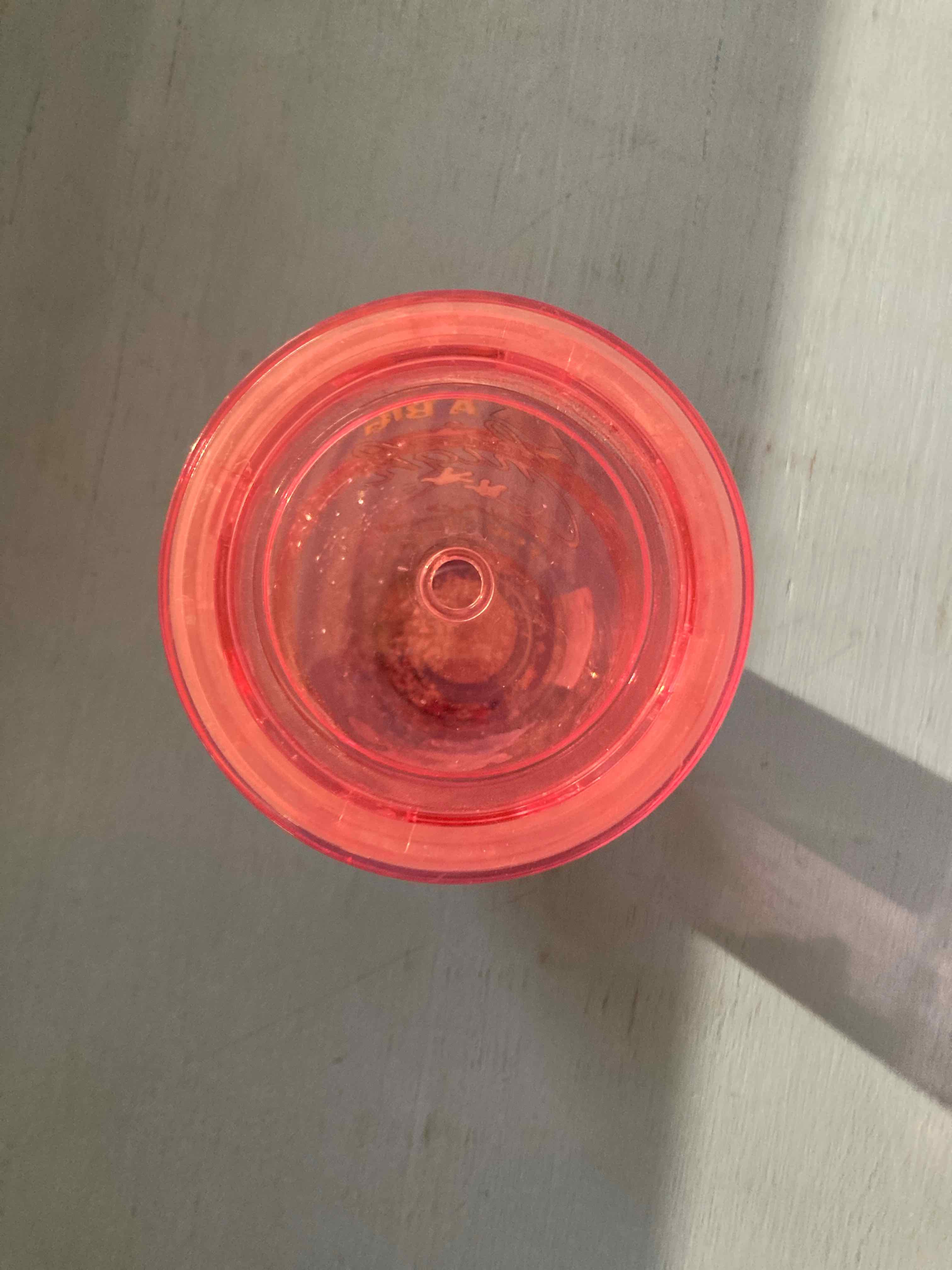 Disney Pink Plastic Glitter Tumbler