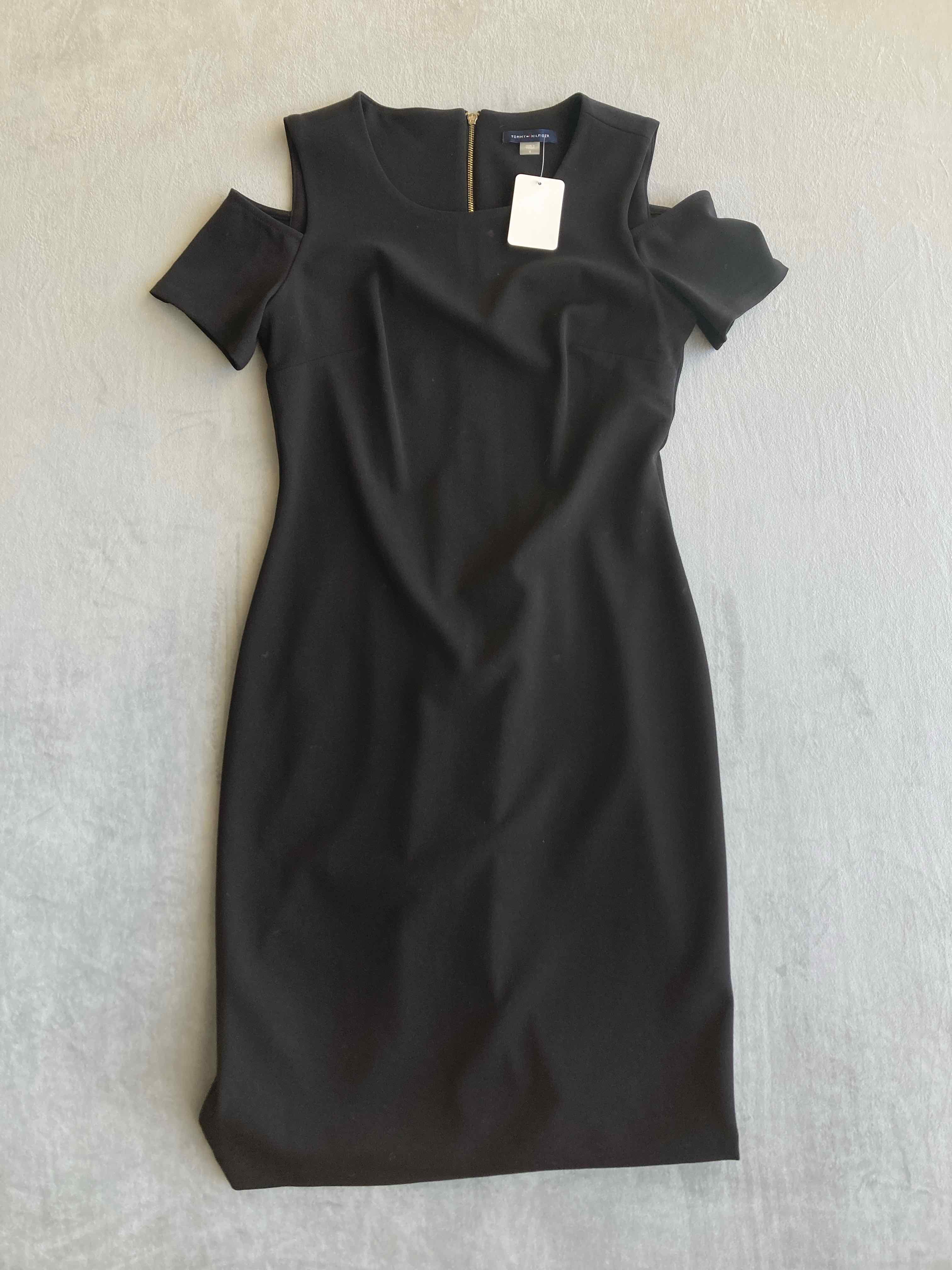 Tommy Hilfiger Black Polyester Spandex Dress Size 4