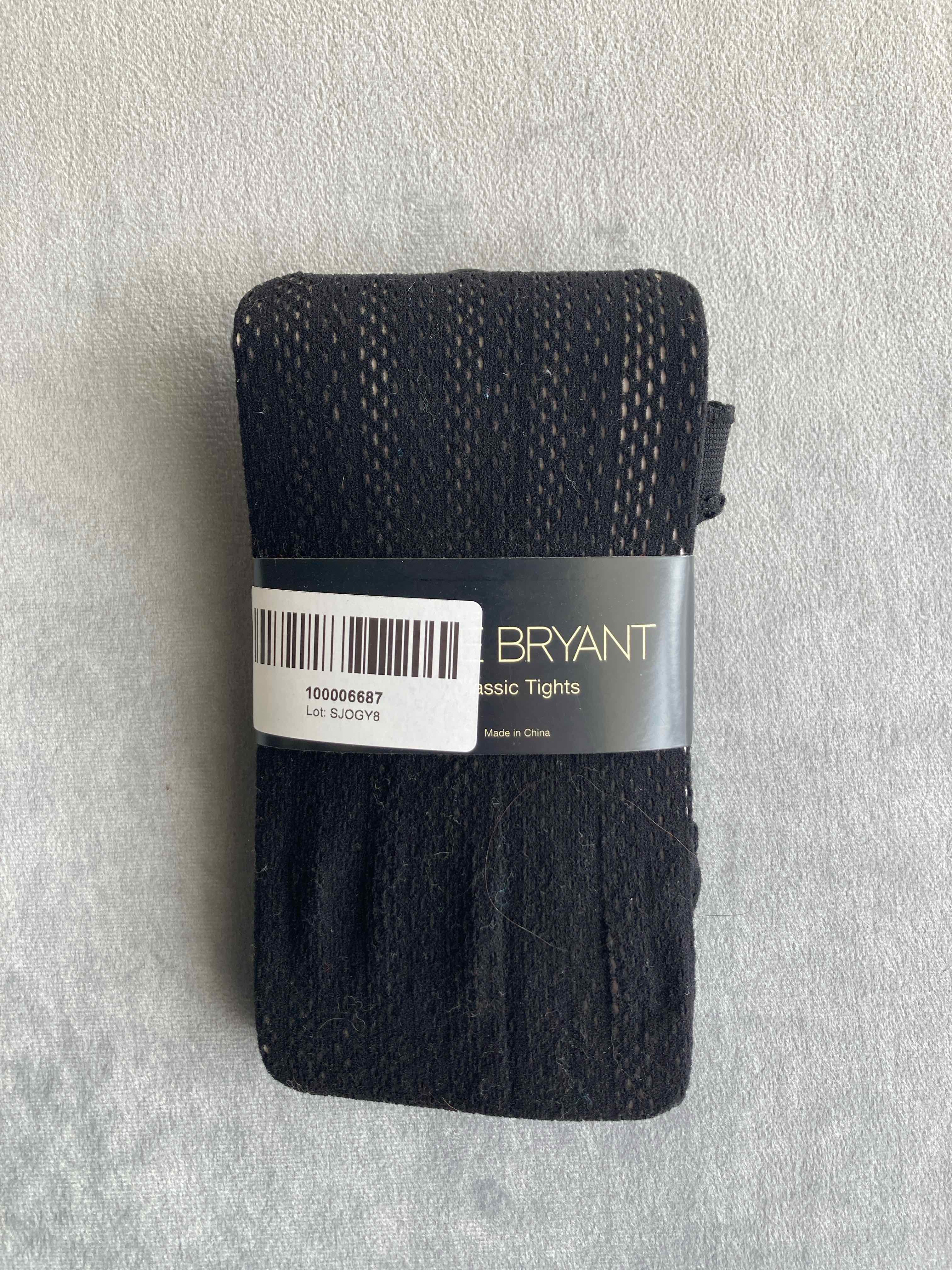 Lane Bryant Black Nylon Spandex Classic Tights One Size