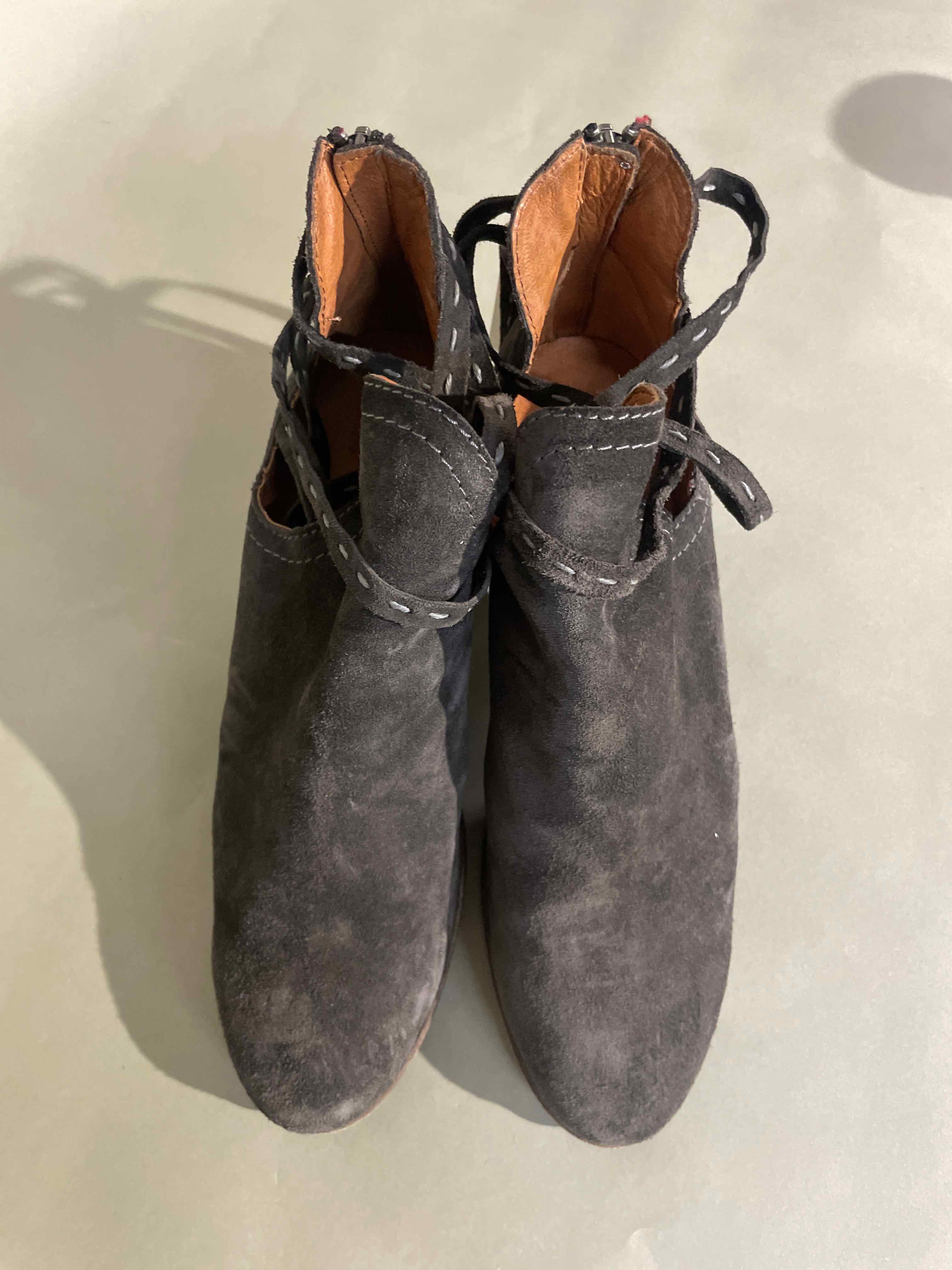 Black Suede Ankle Boots