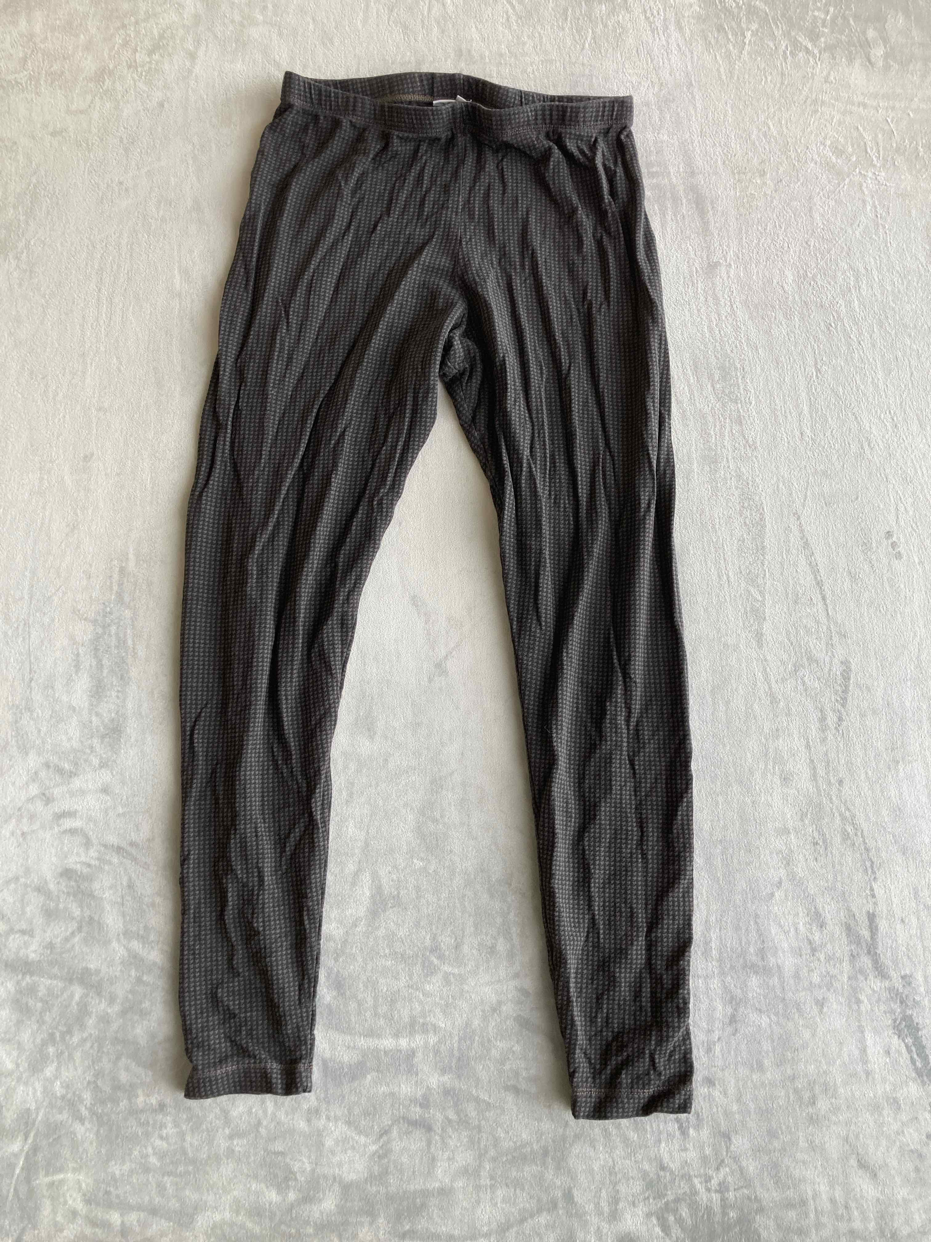 bryn WALKER Gray Houndstooth Siro Rayon Leggings Large