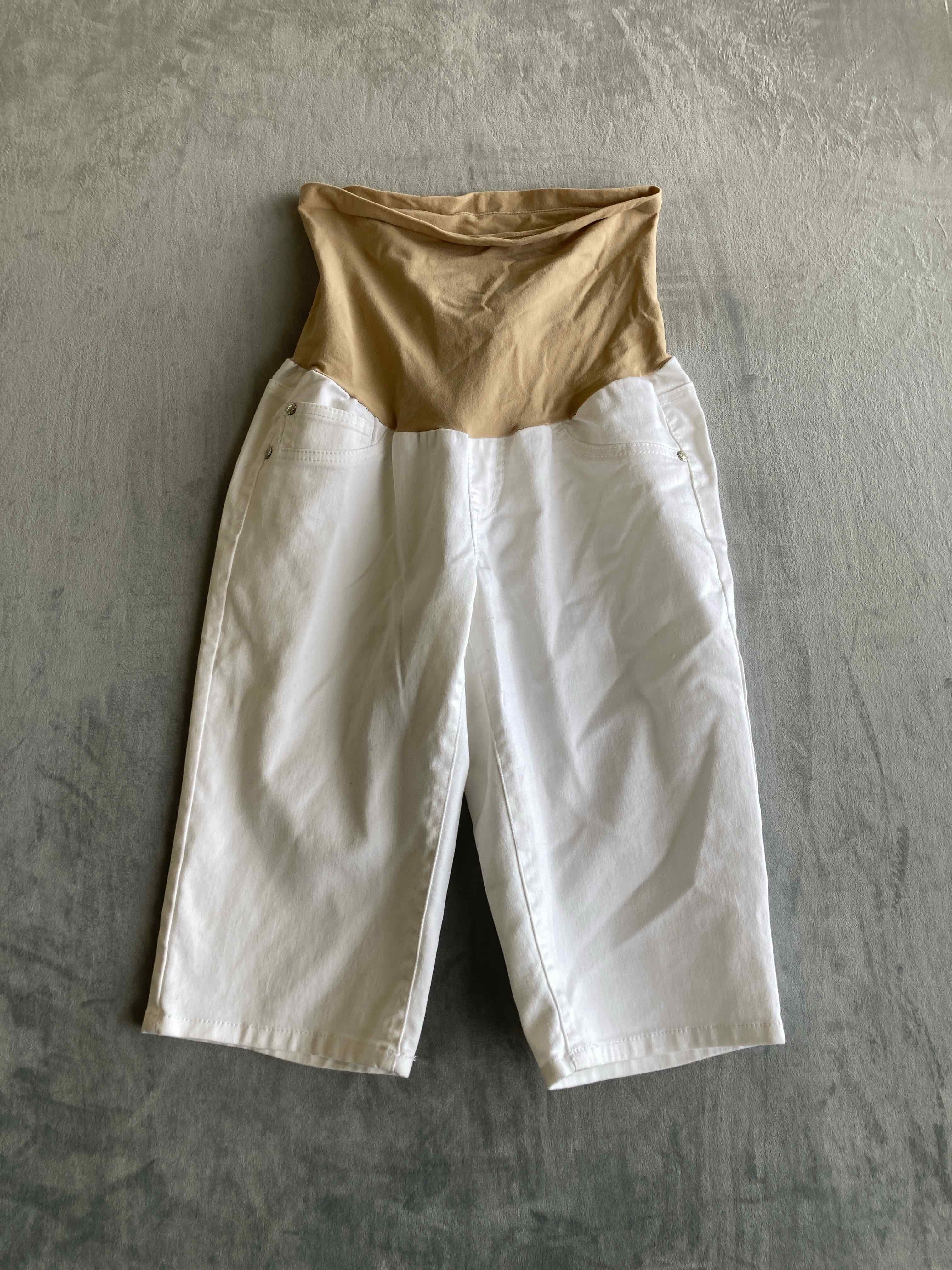 Celebrity Pink Beige White Denim Pants Medium