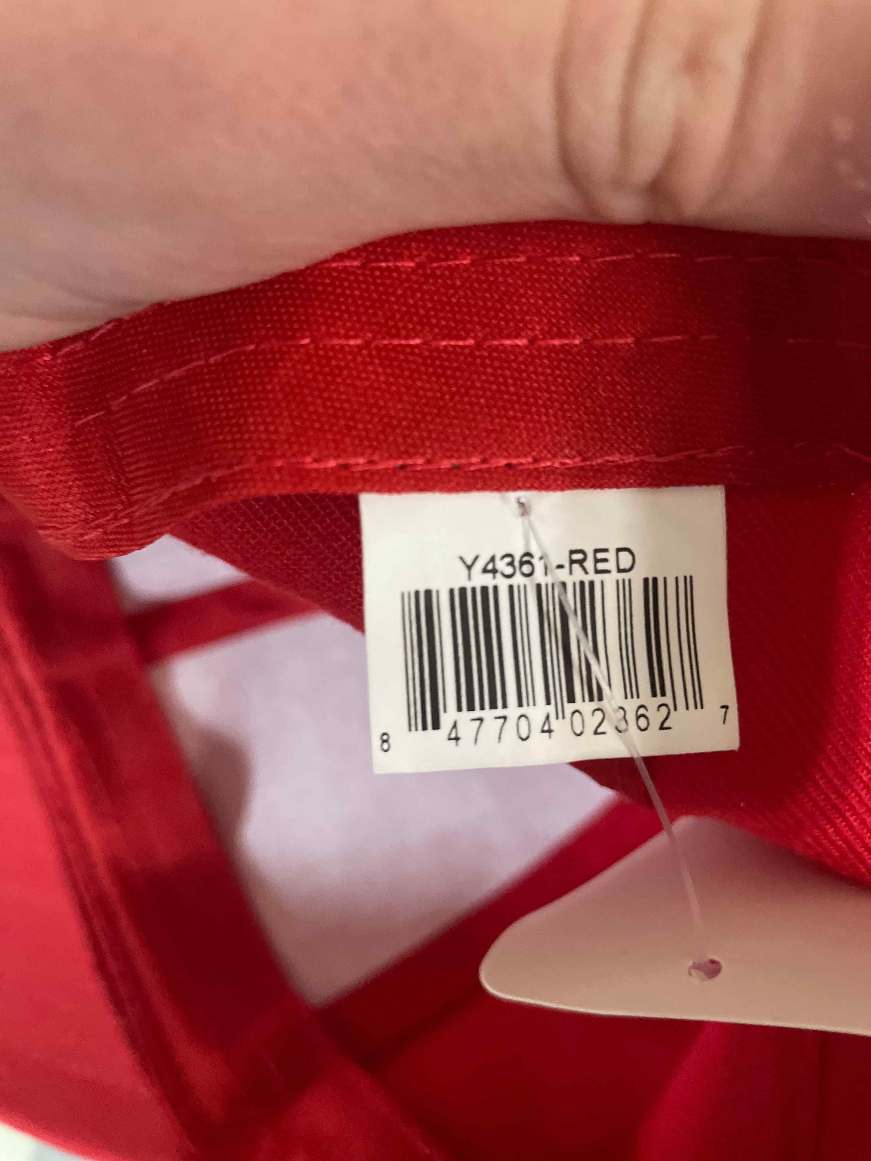 Red Polyester Baseball Cap