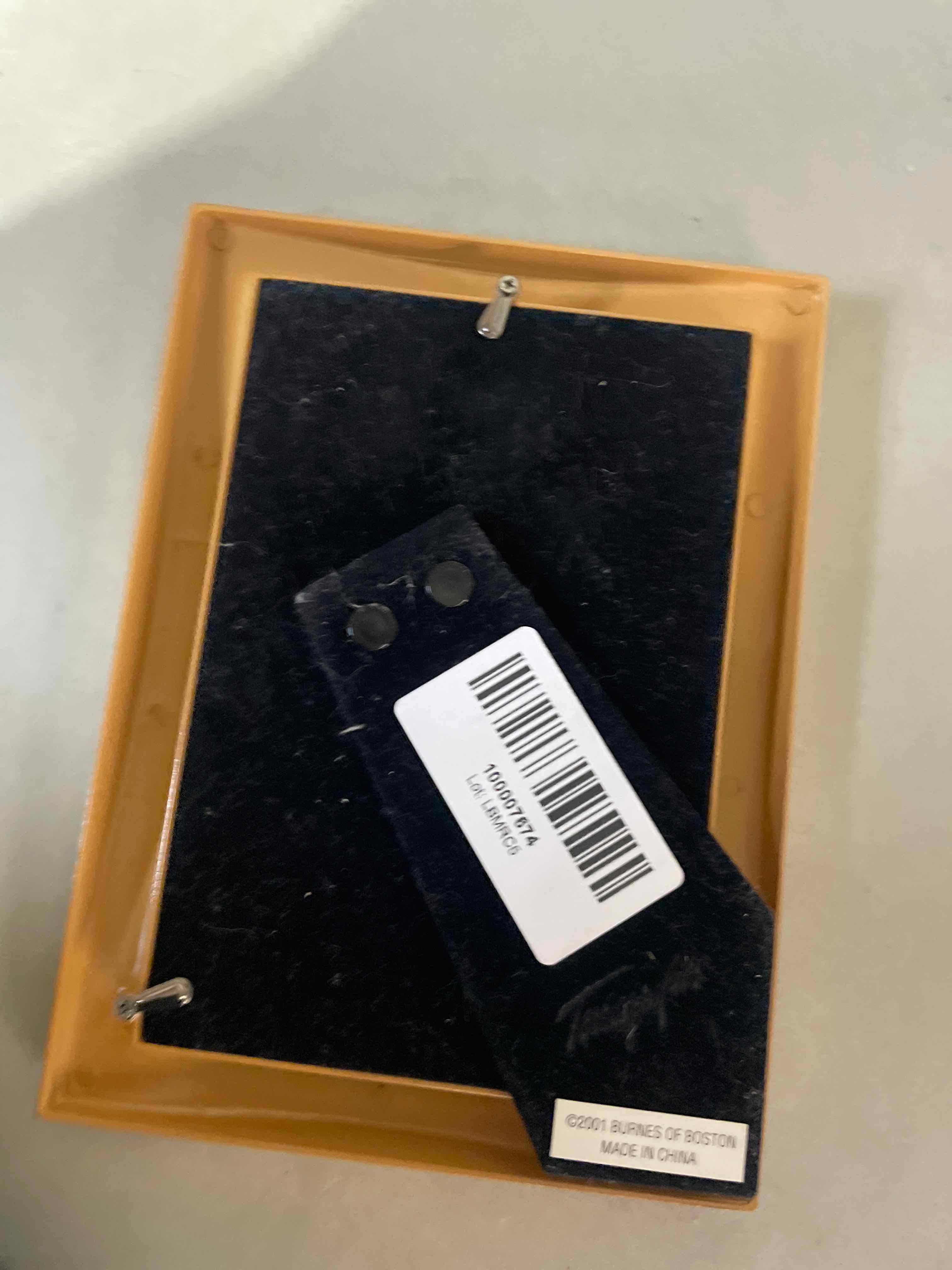 Terragraphics Gold Picture Frame 4x6