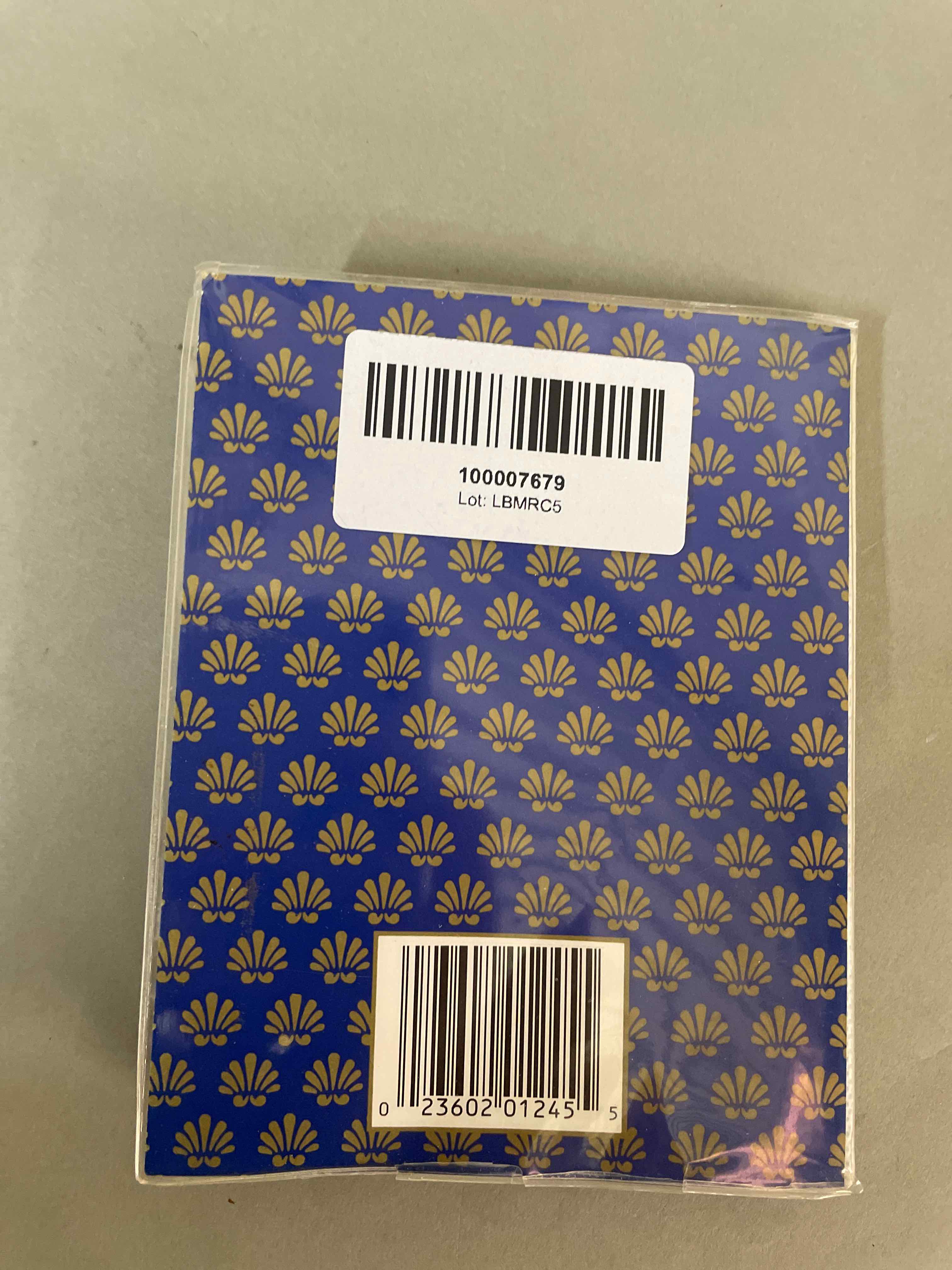 Photo Album Blue Pattern