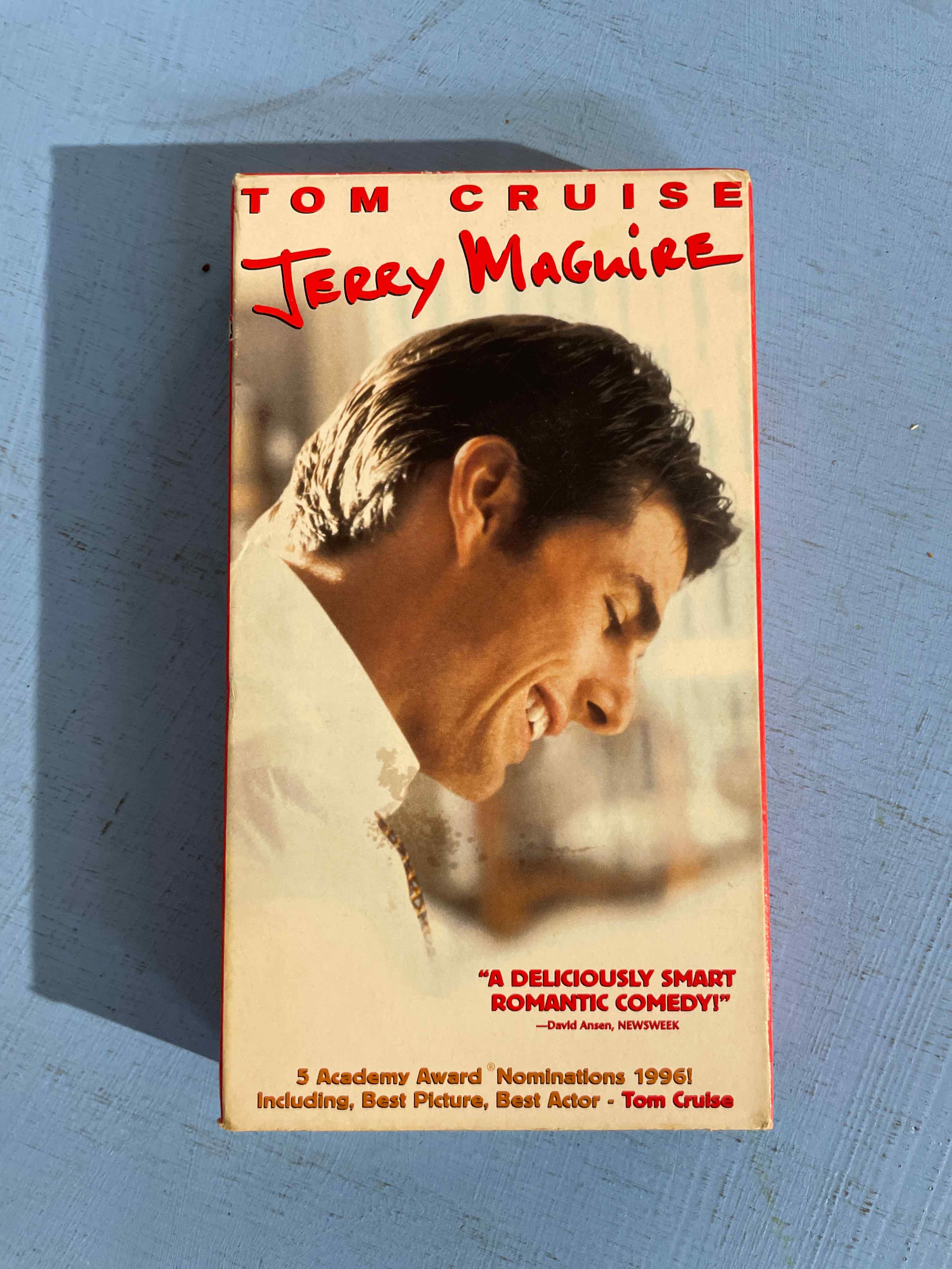 Jerry Maguire Tom Cruise VHS Tape