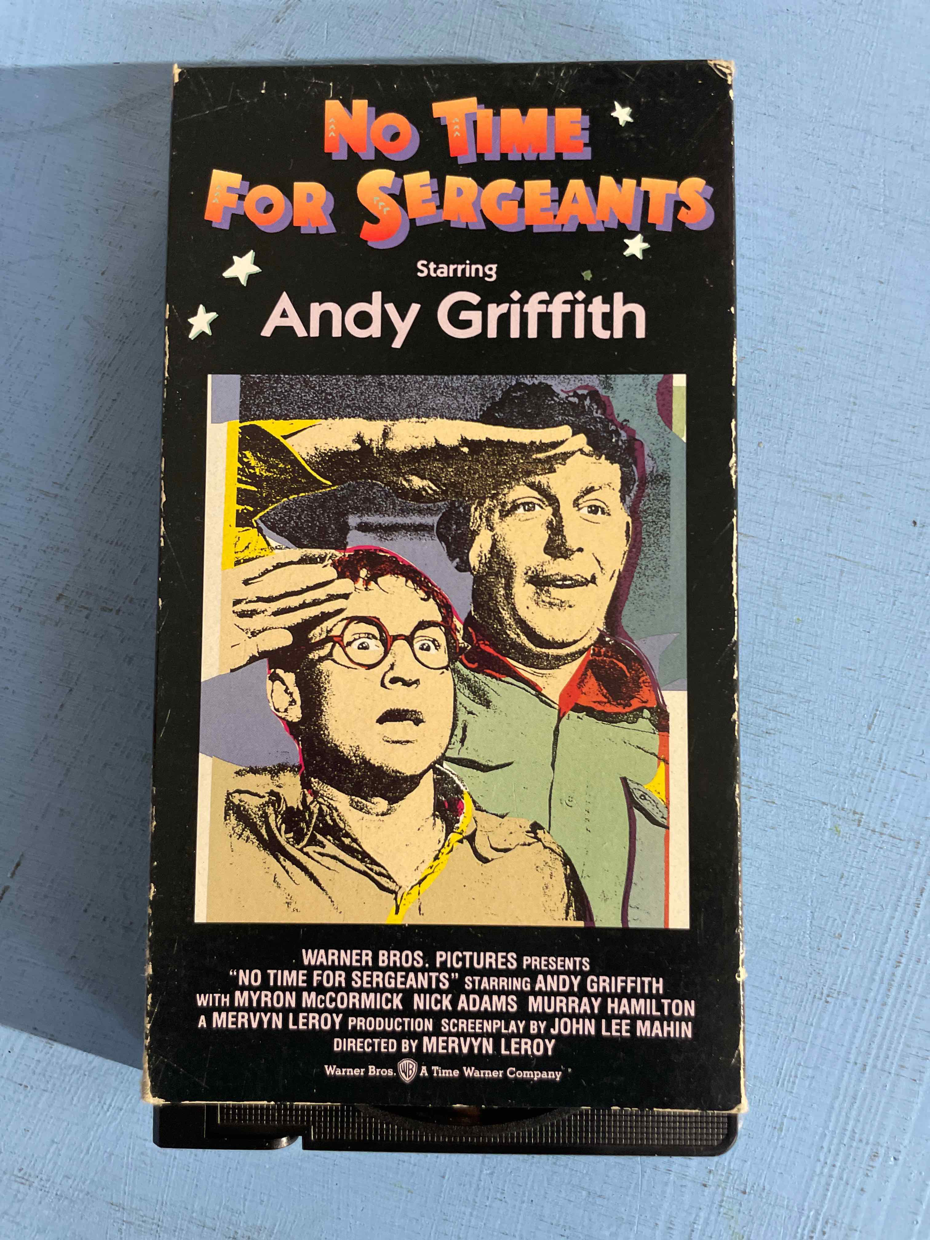 Warner Bros Black No Time for Sergeants Comedy VHS