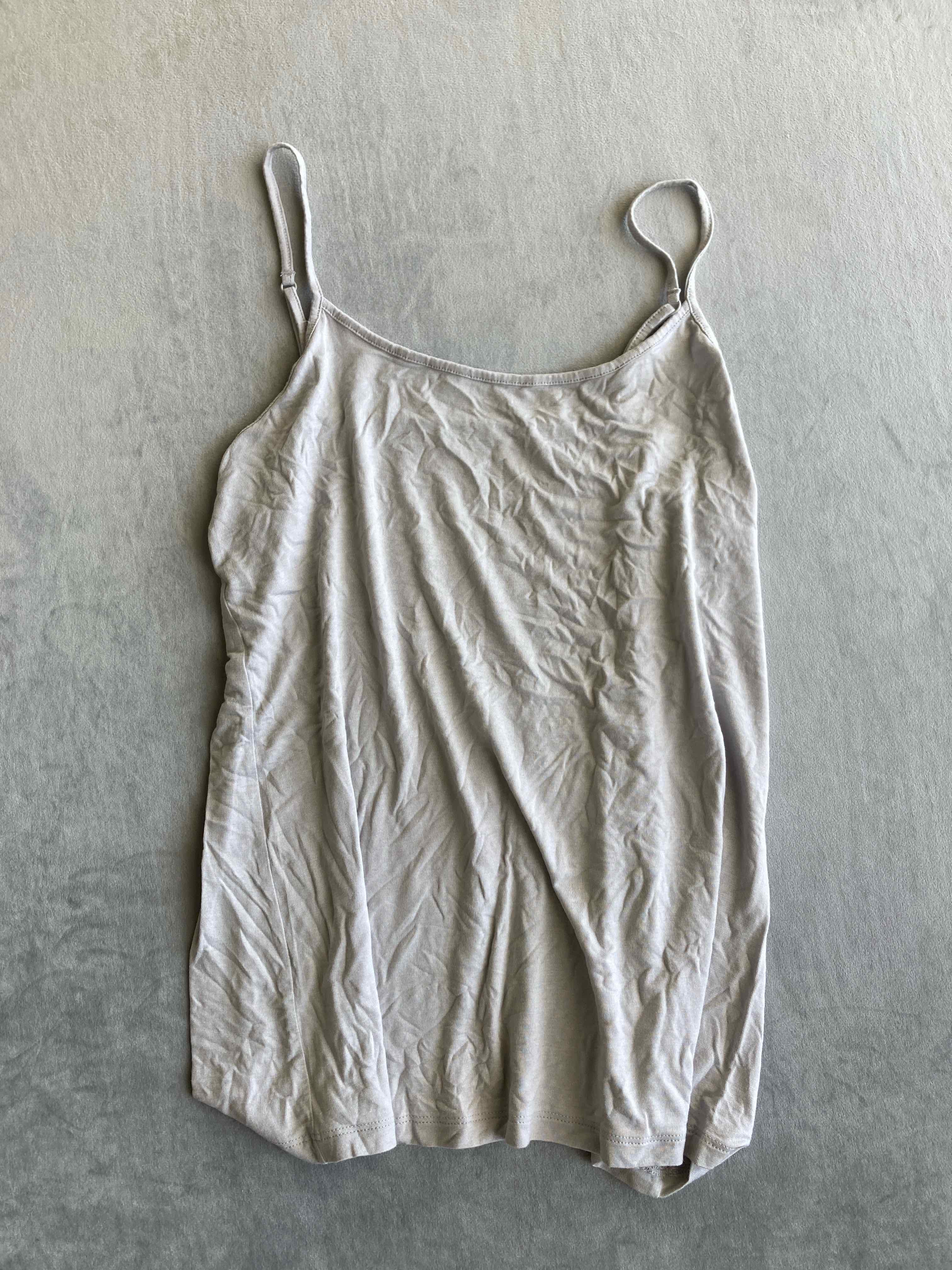 Faded Glory Gray Rayon Spandex Camisole XL
