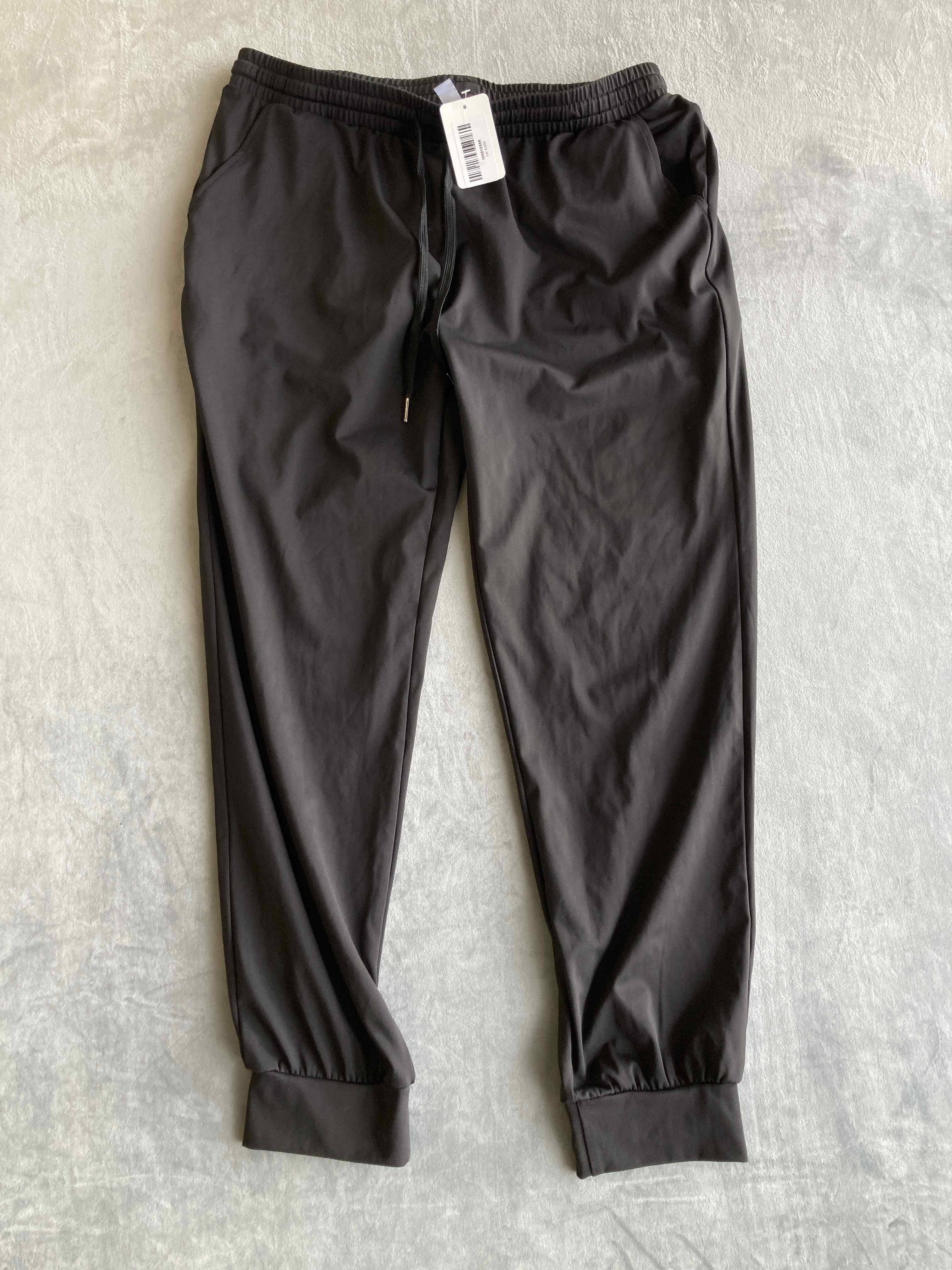 Zara Black Polyester Spandex Pants Large