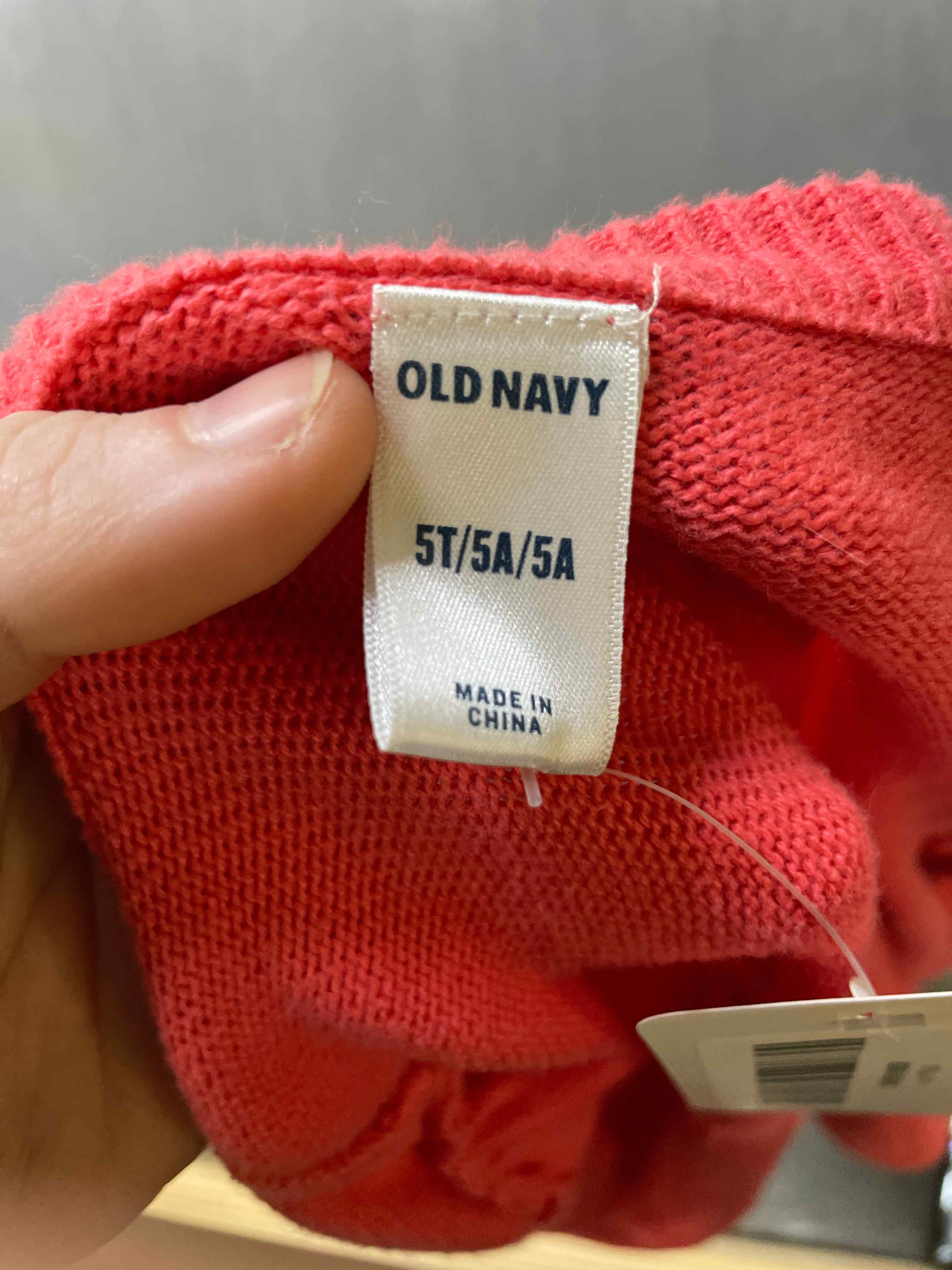 Old Navy Pink Cotton Cardigan 5T