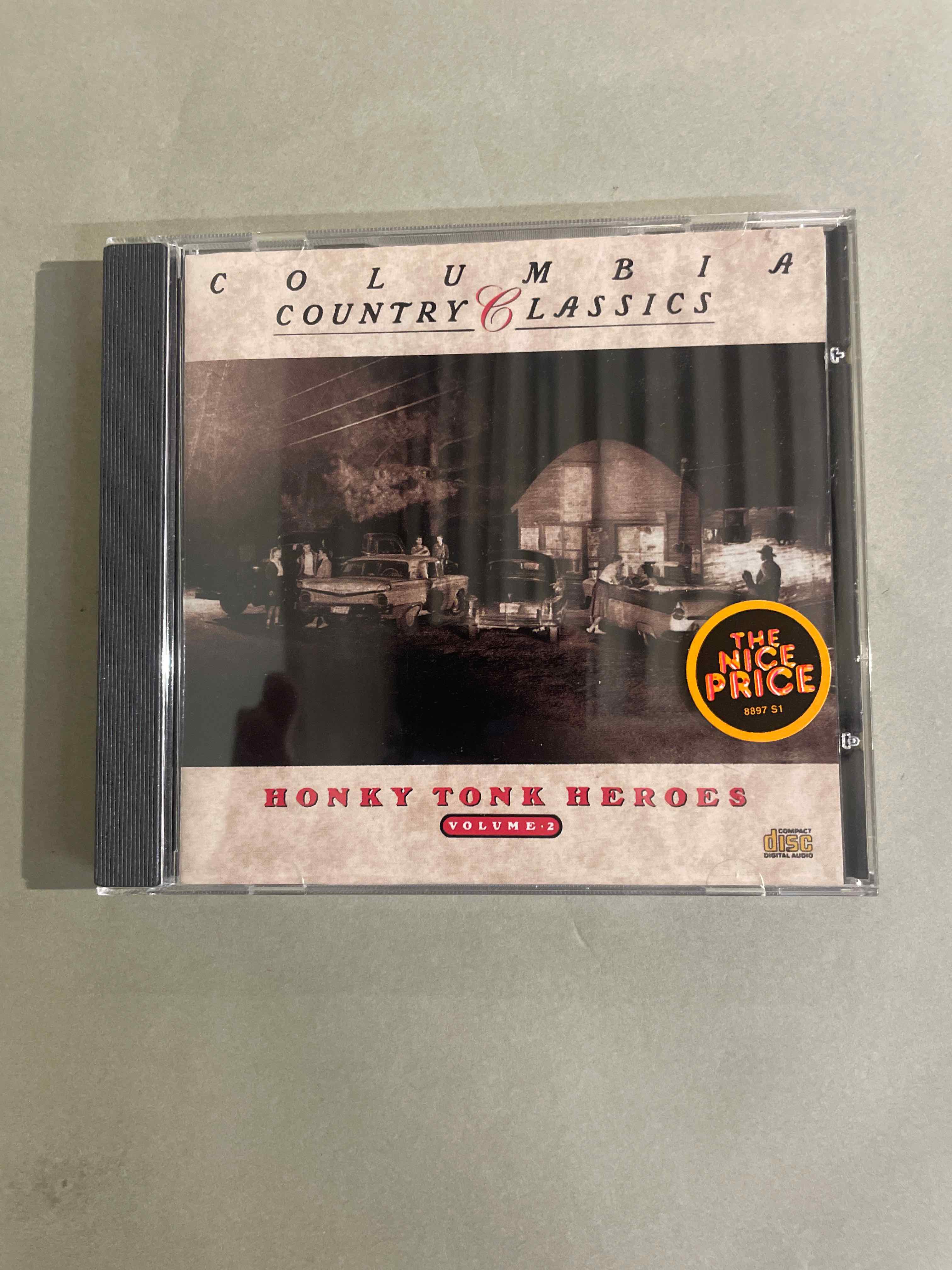 Columbia Country Classics Honky Tonk Heroes Volume 2 CD