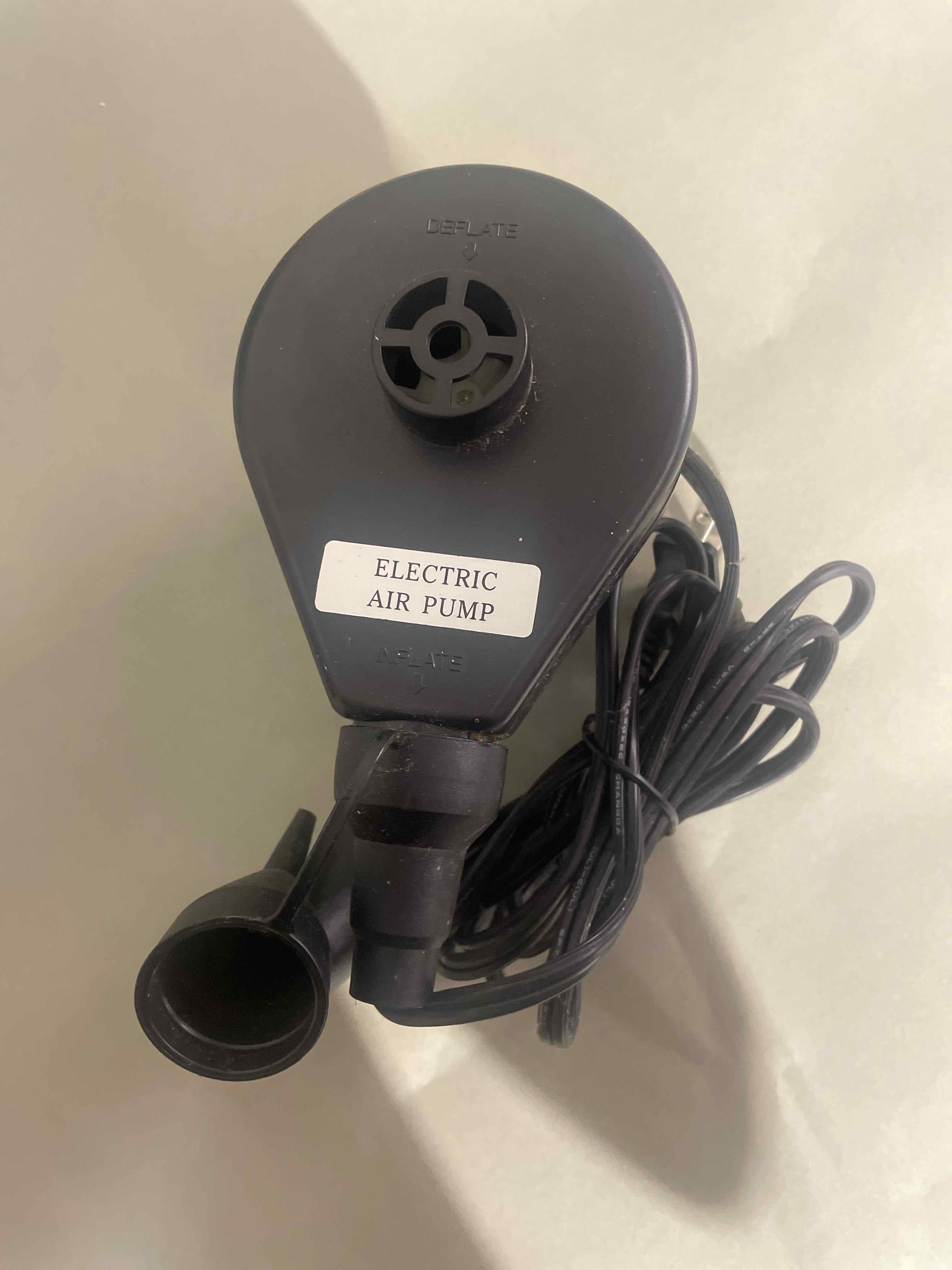 Electric Black Air Pump