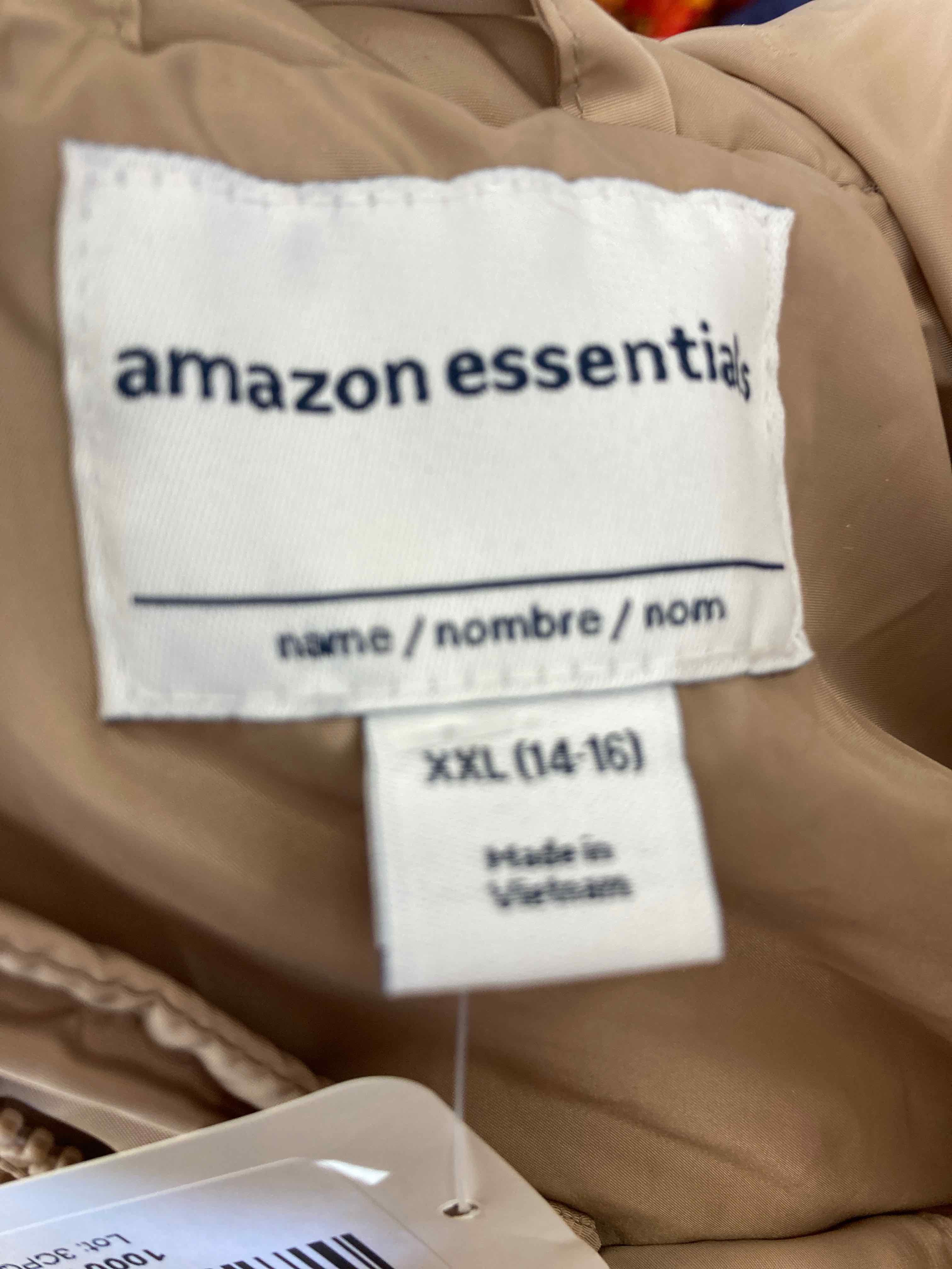 Amazon Essentials Beige Polyester Jacket XXL