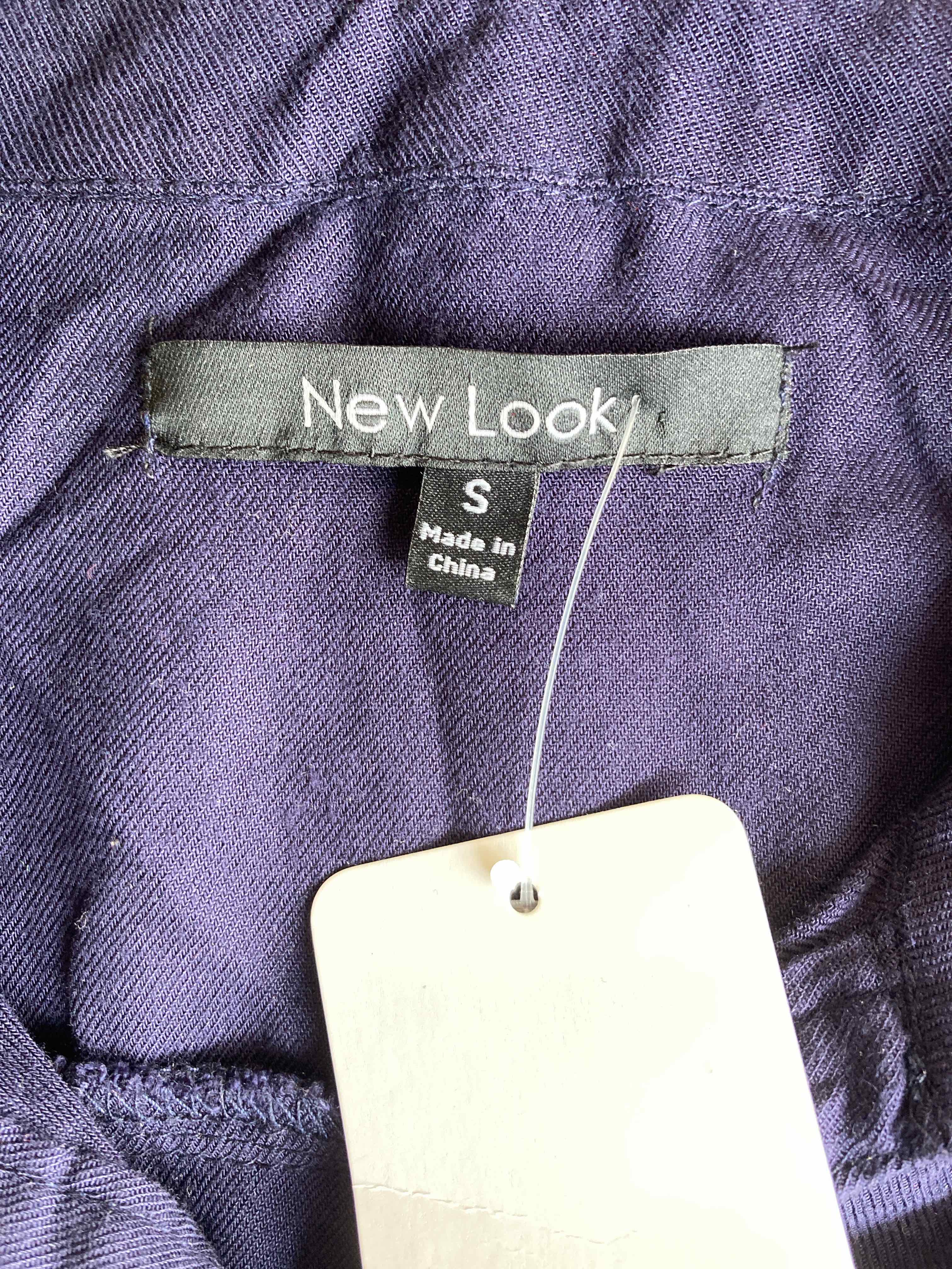 New Look Navy Shirt Small