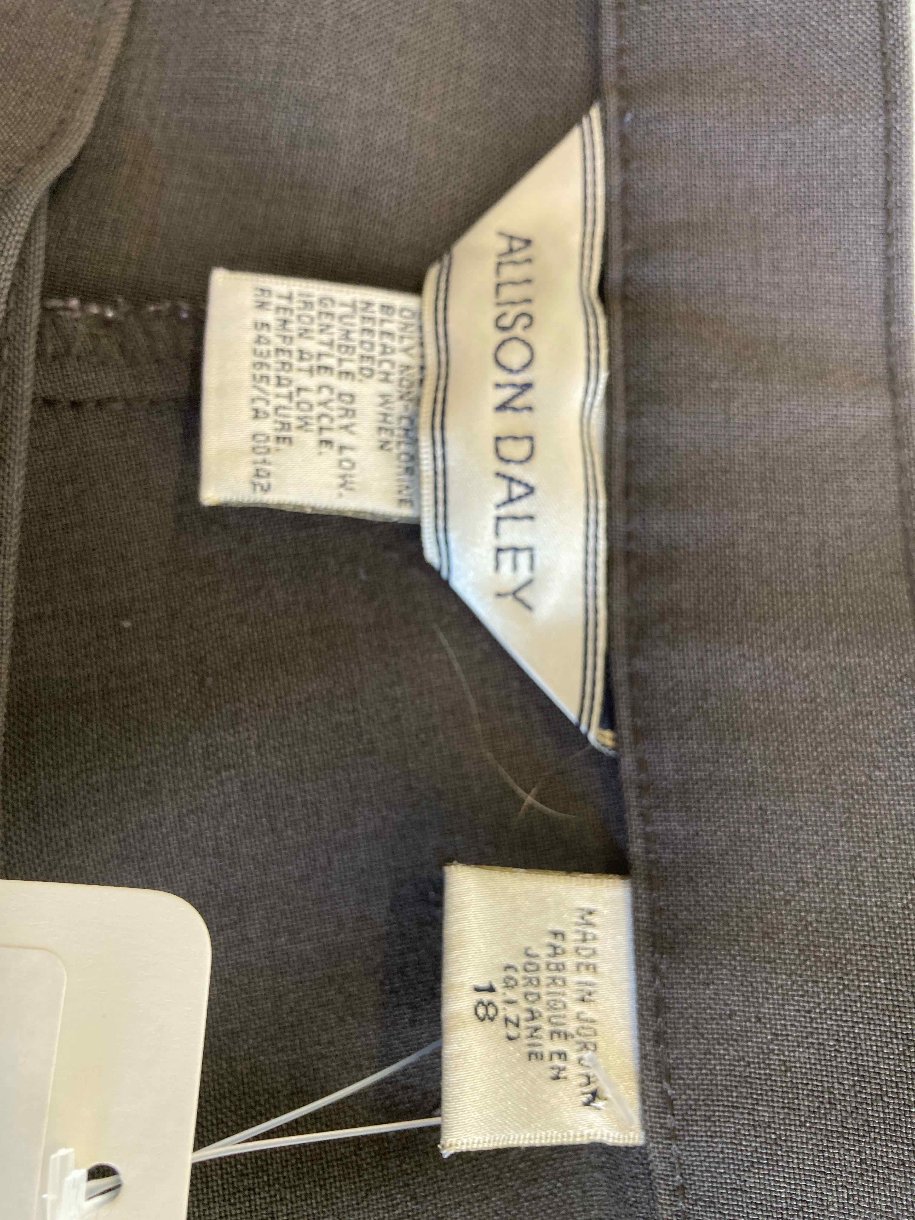 Allison Daley Brown Polyester Pants 18