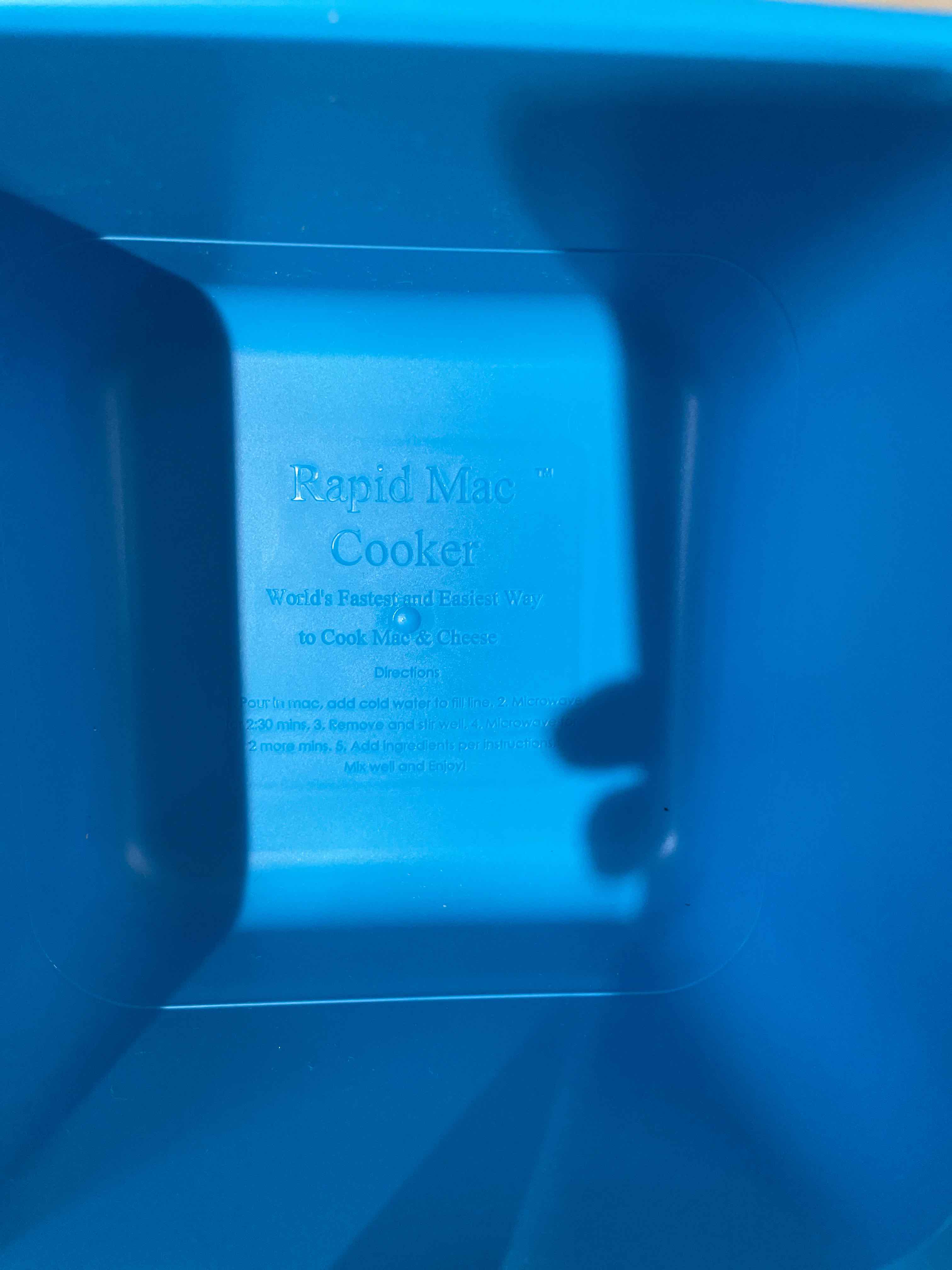 Rapid Mac Blue Plastic Cooker