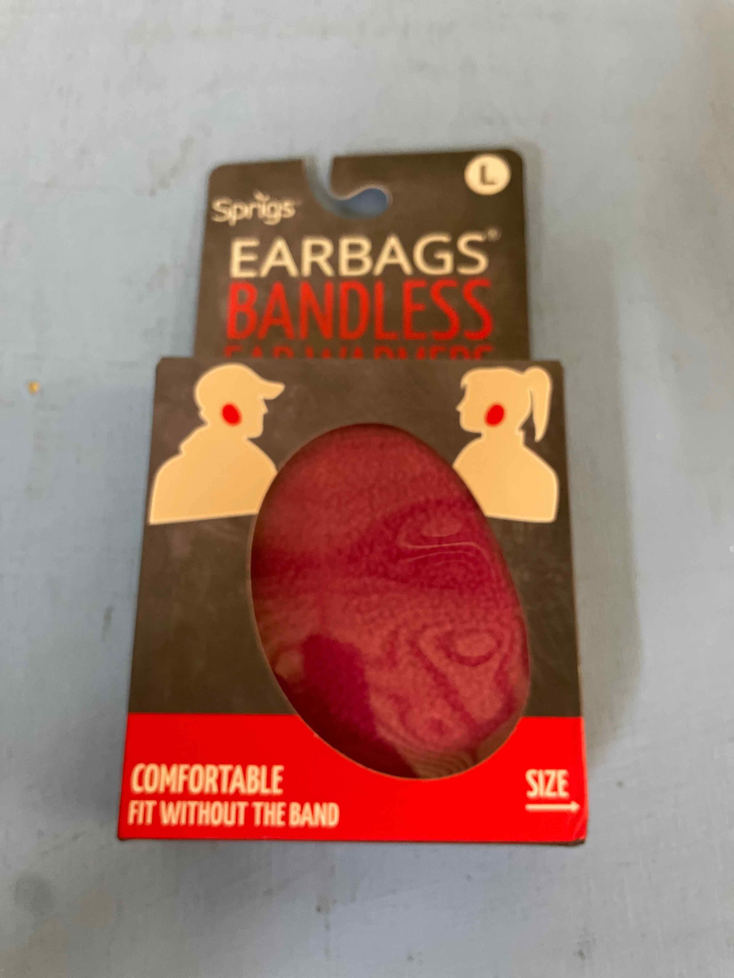 Sprigs Pink Polyester Ear Warmers L