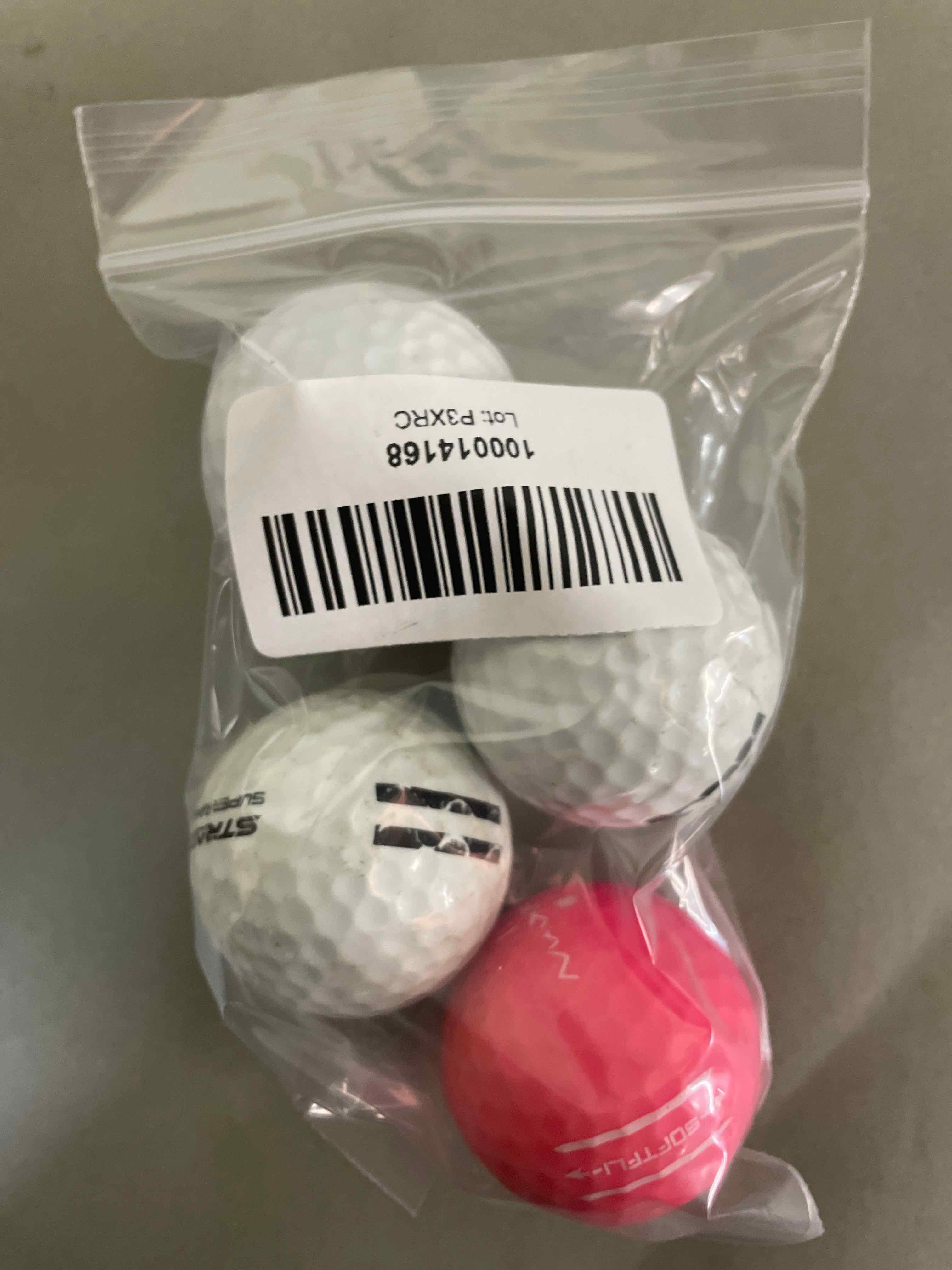 Strata White Golf Balls Set of 4