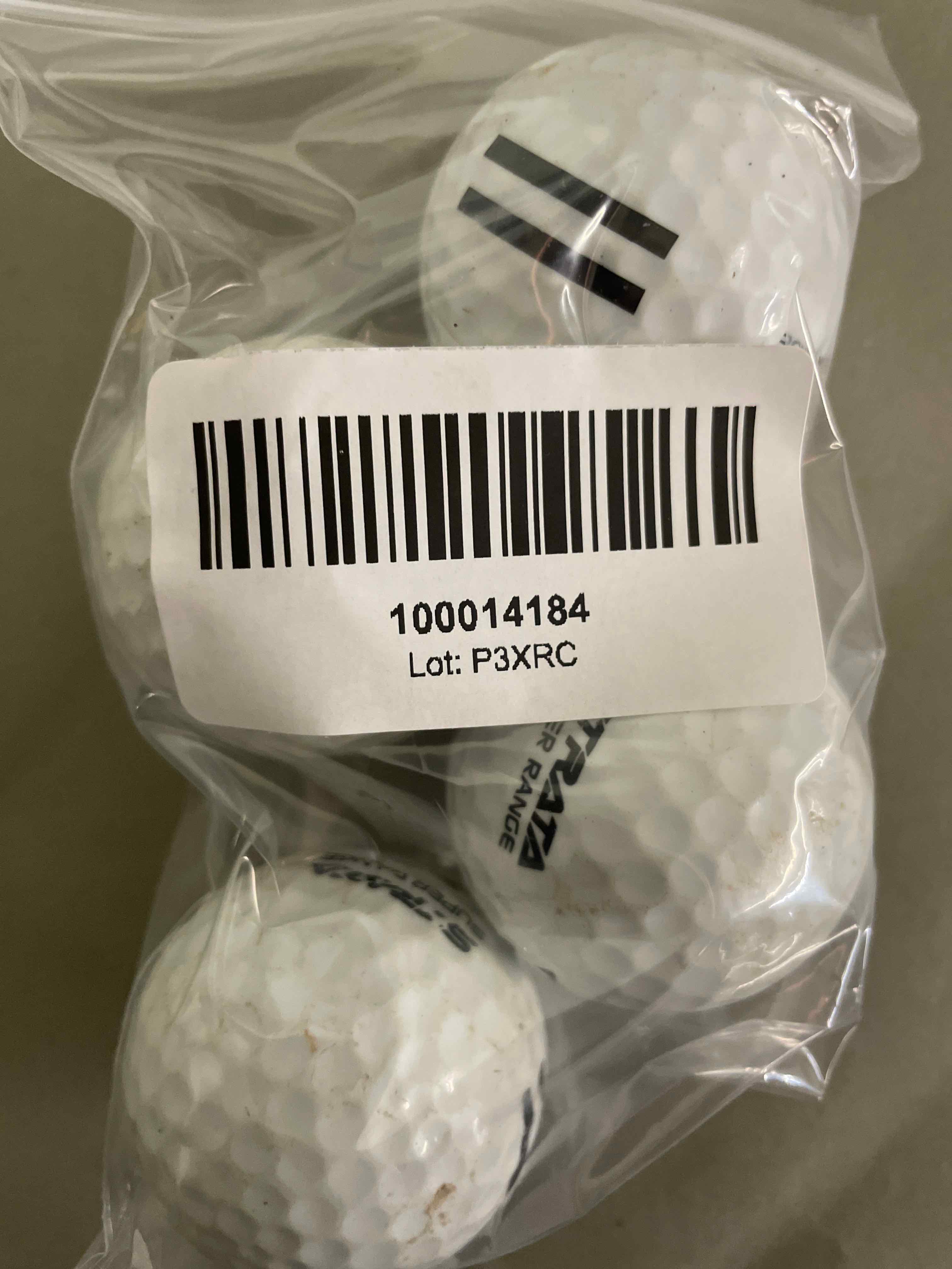 Strata White Golf Balls Set of 4