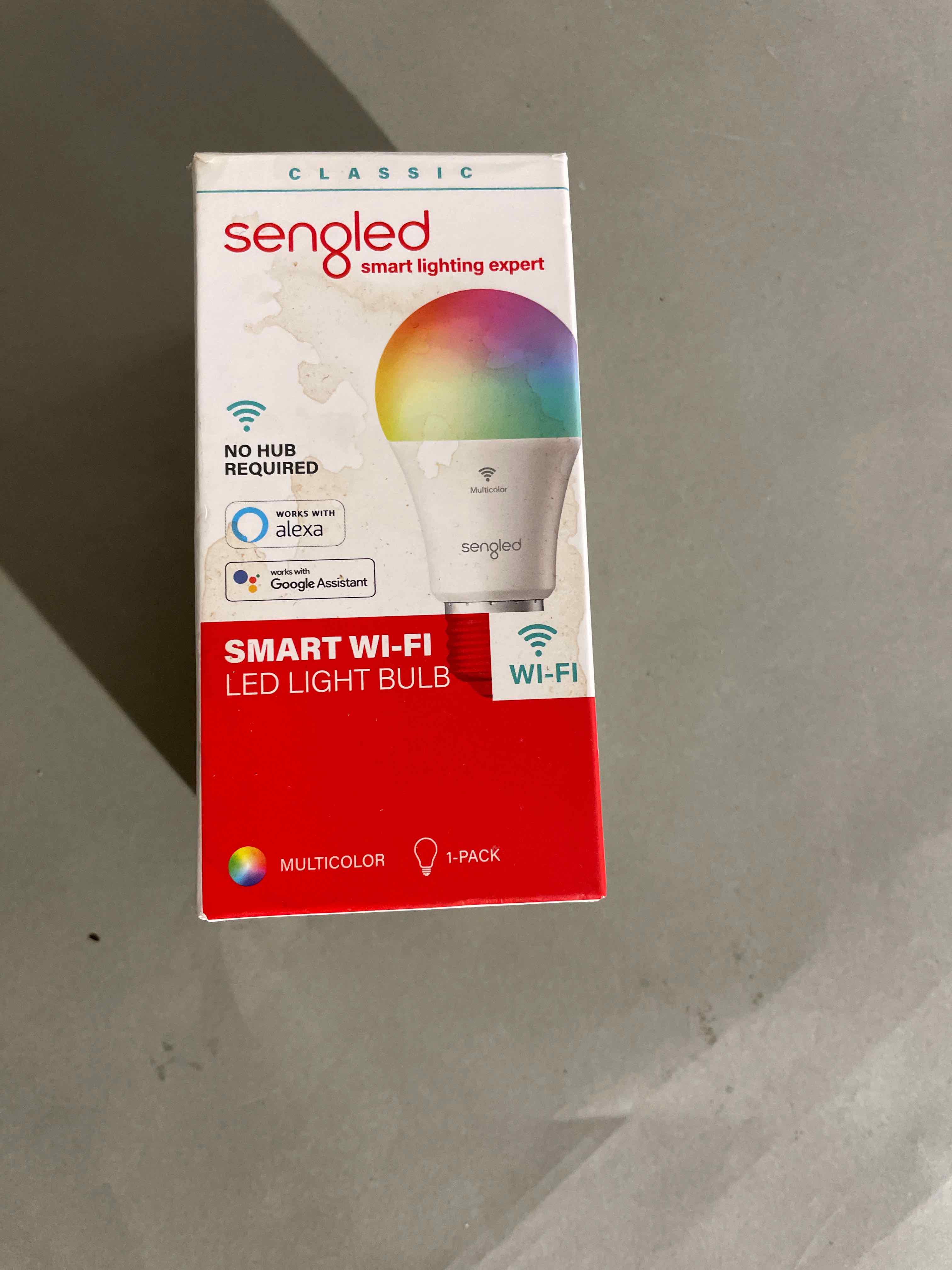 Sengled Multicolor Smart Wi-Fi LED Light Bulb