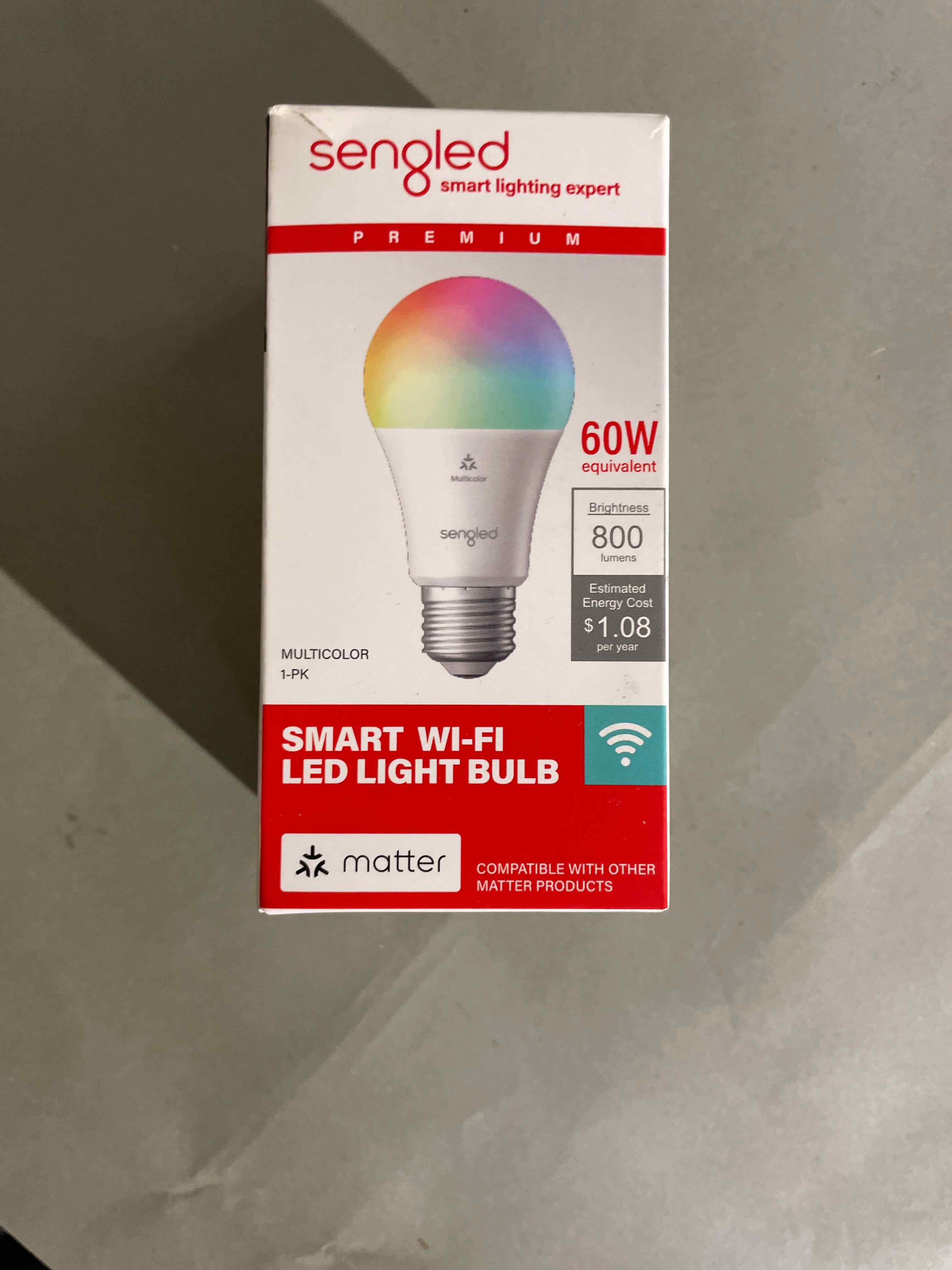 Sengled Multicolor Smart Wi-Fi LED Light Bulb
