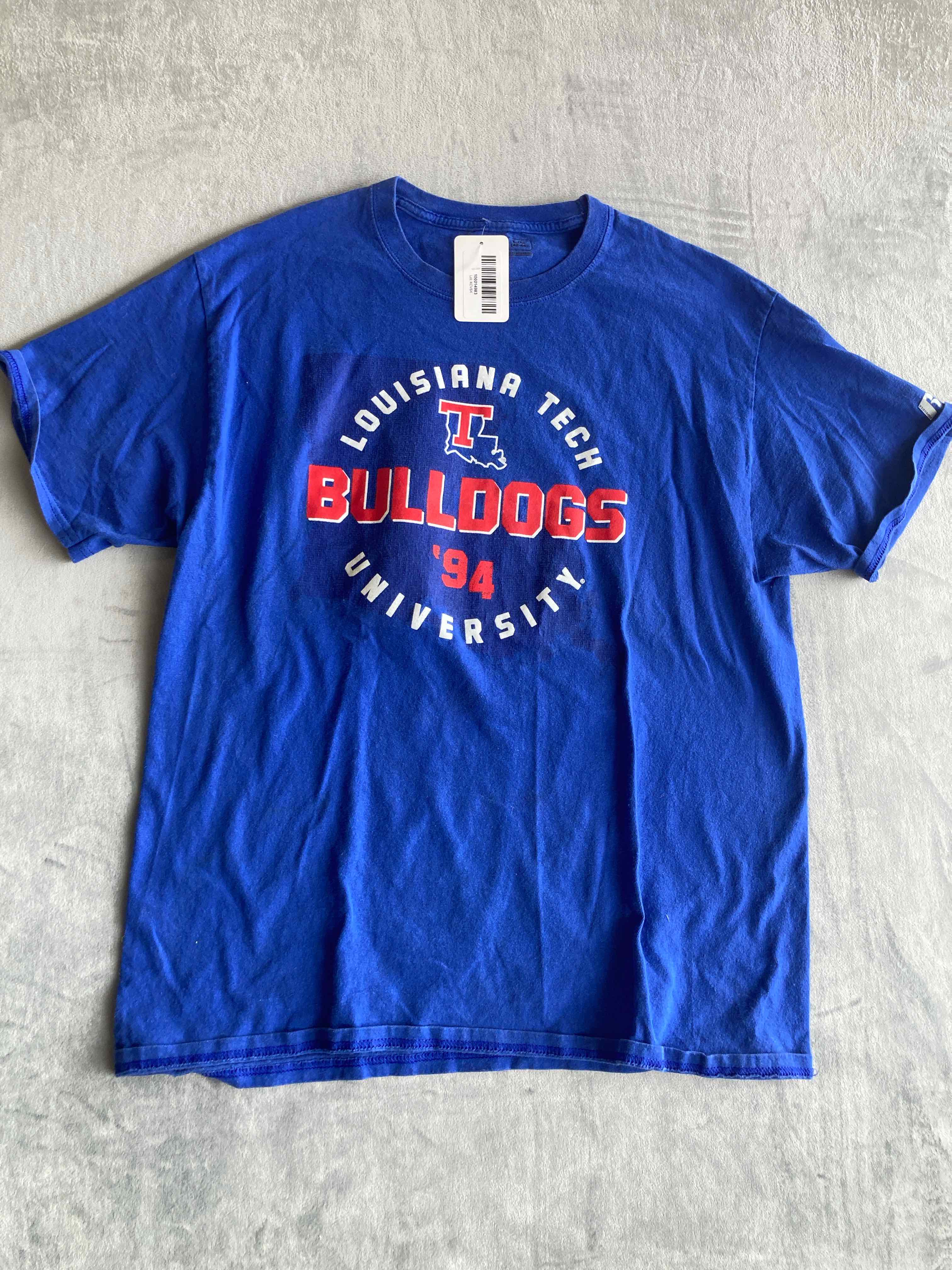 Russell Blue Cotton T-Shirt Large