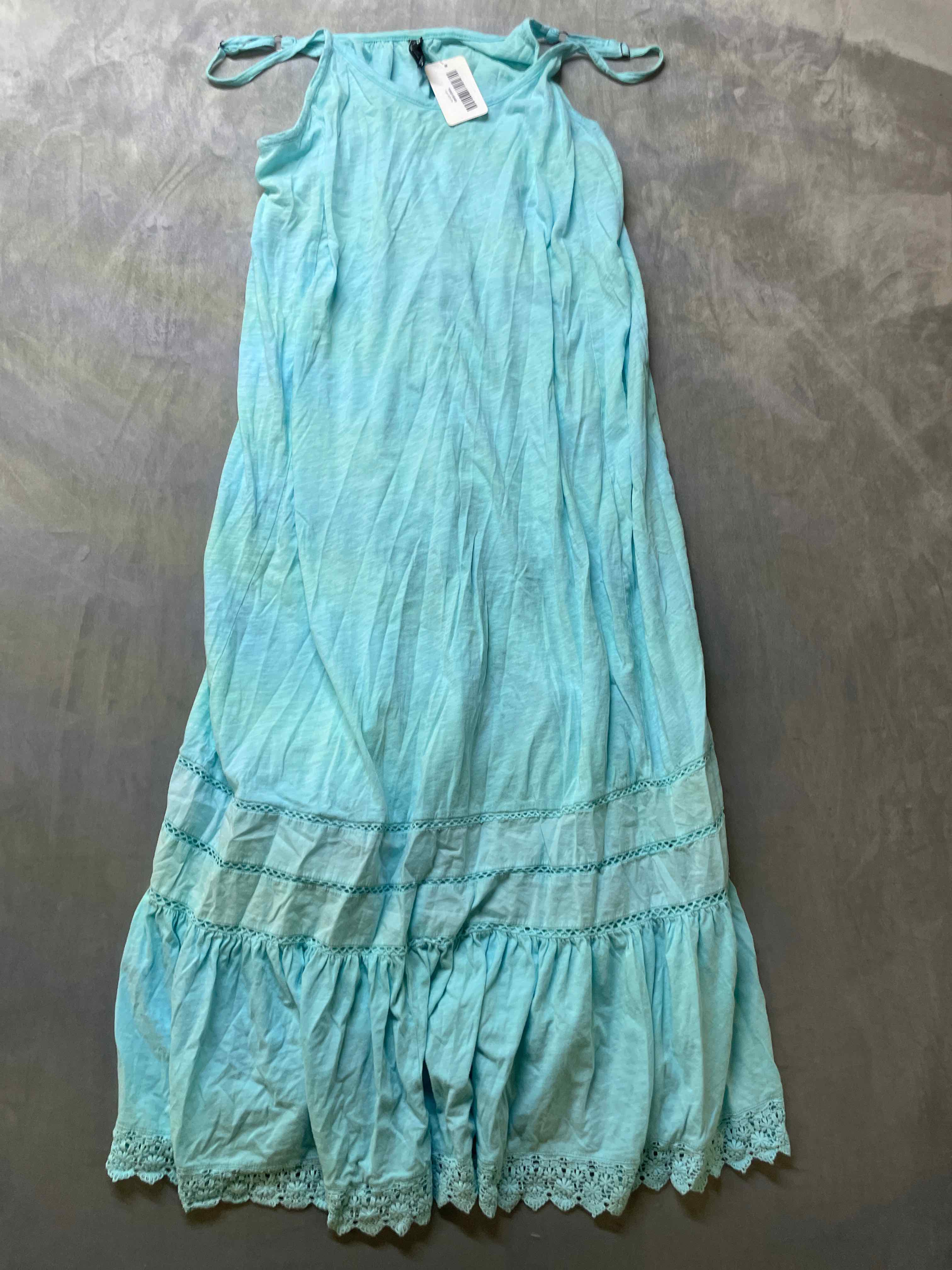 Torrid Aqua Cotton Dress Size 2