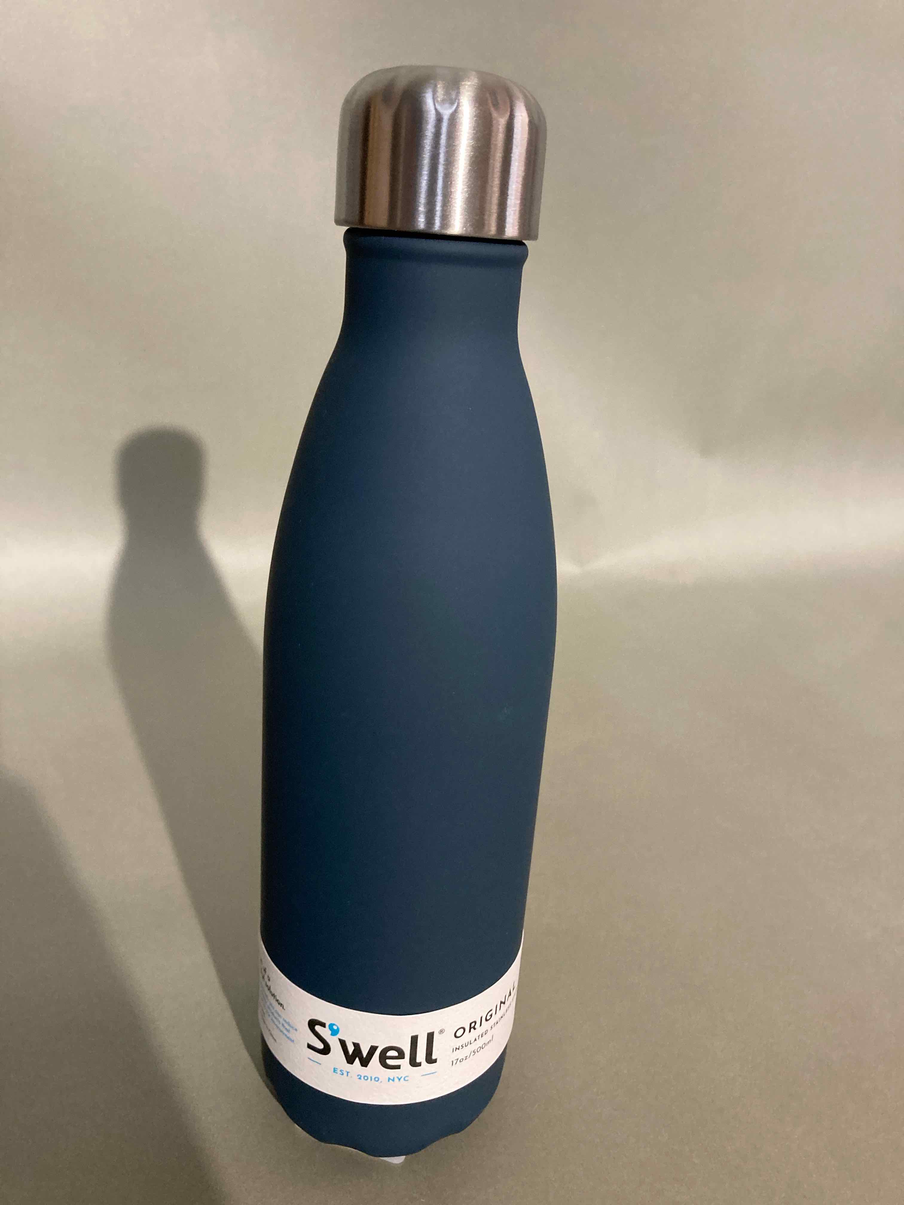 Swell Blue Stainless Steel Insulated Water Bottle