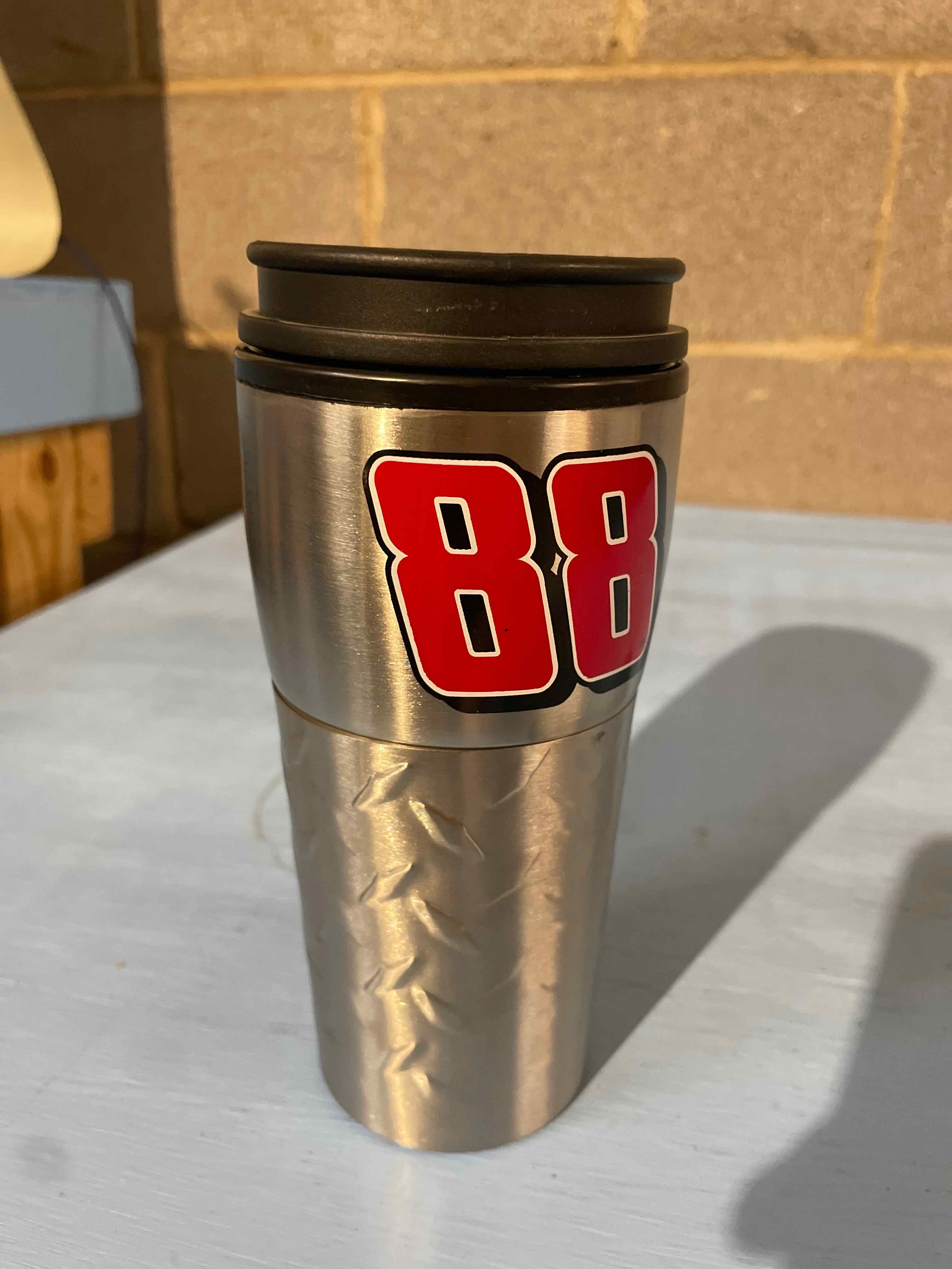 Silver Stainless Steel Travel Mug