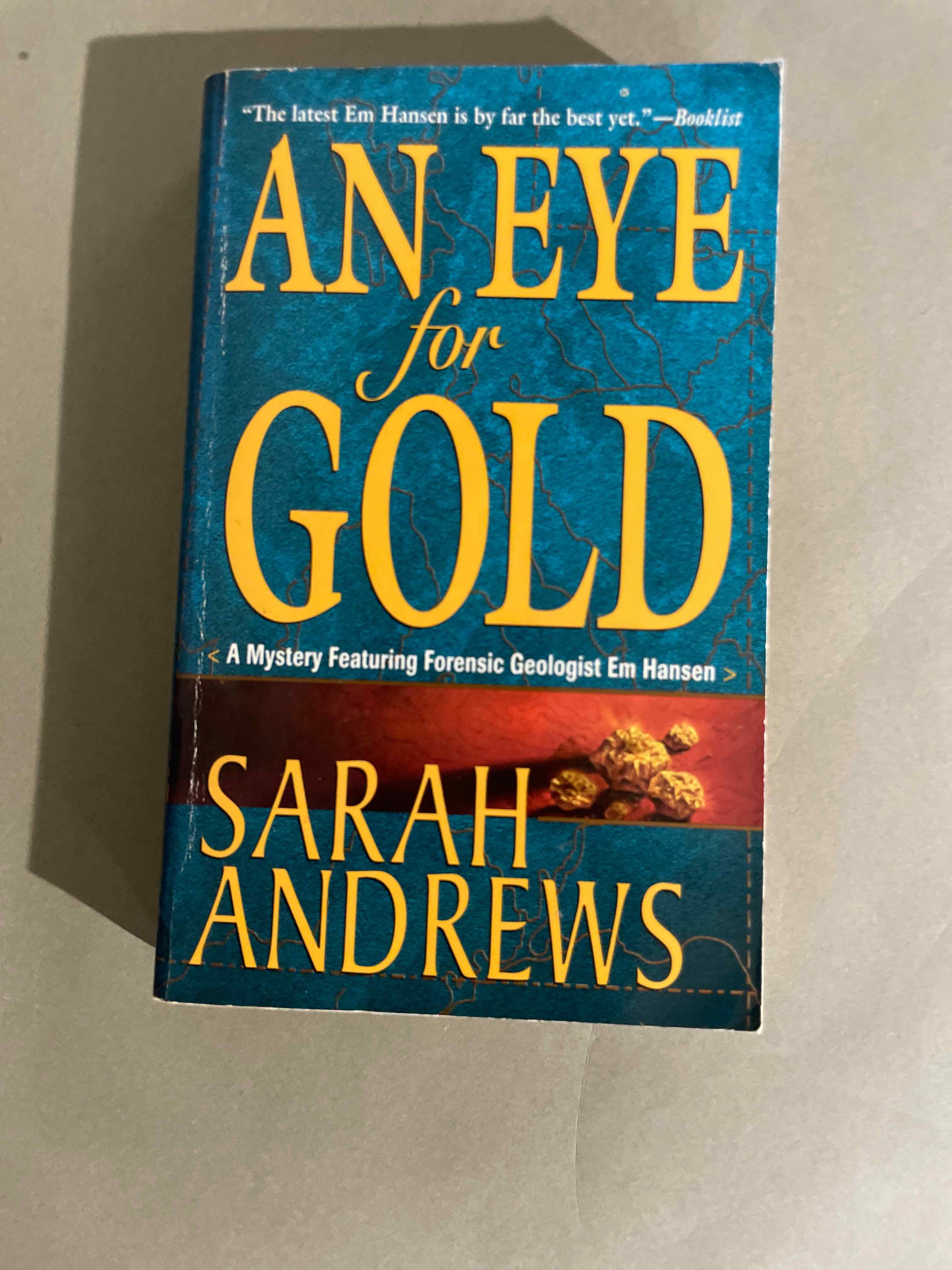 An Eye for Gold Sarah Andrews Book