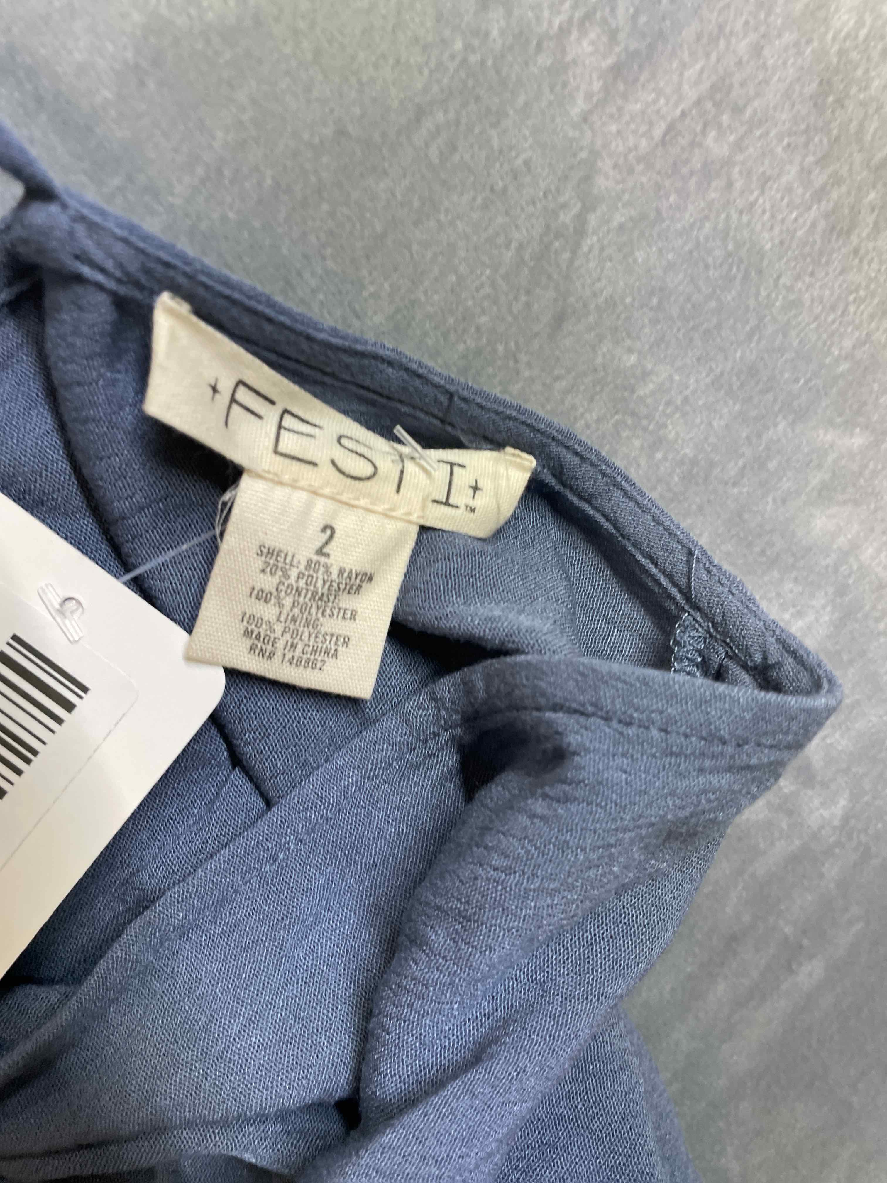 Torrid Blue Rayon Blend Maxi Dress 2X