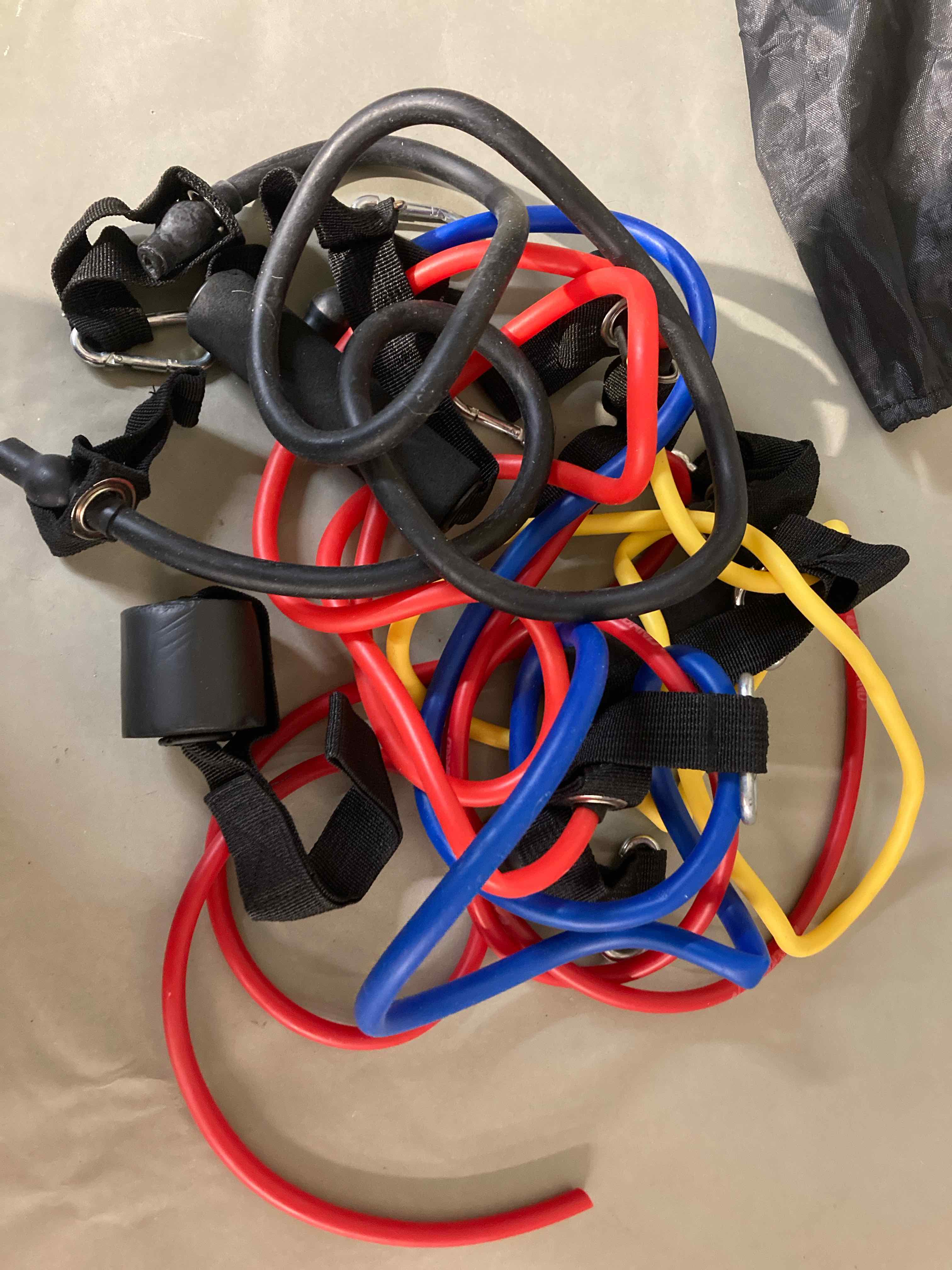 Fitness Gear Multi Colored Resistance Bands