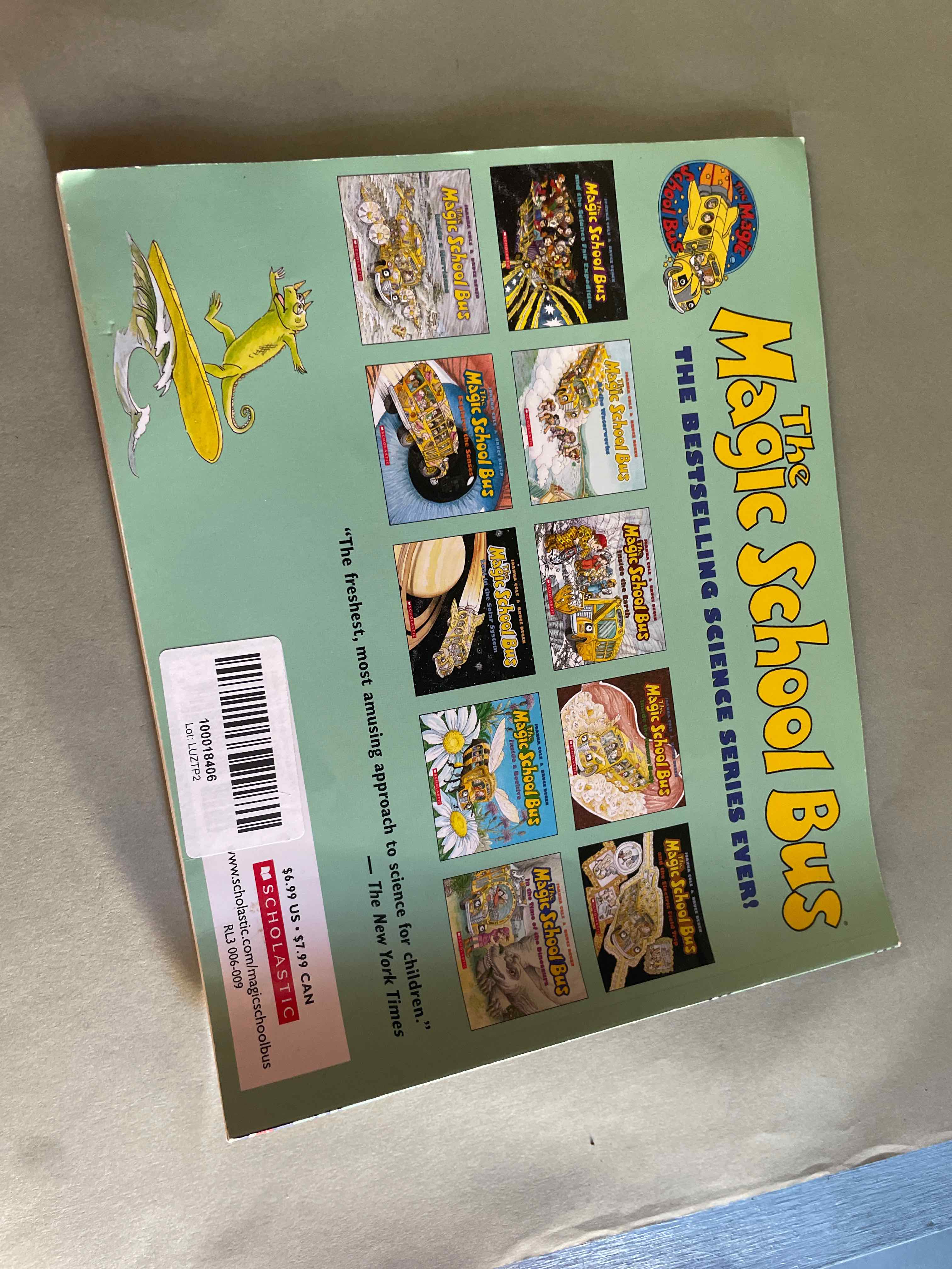 Magic School Bus Blue Children's Science Book