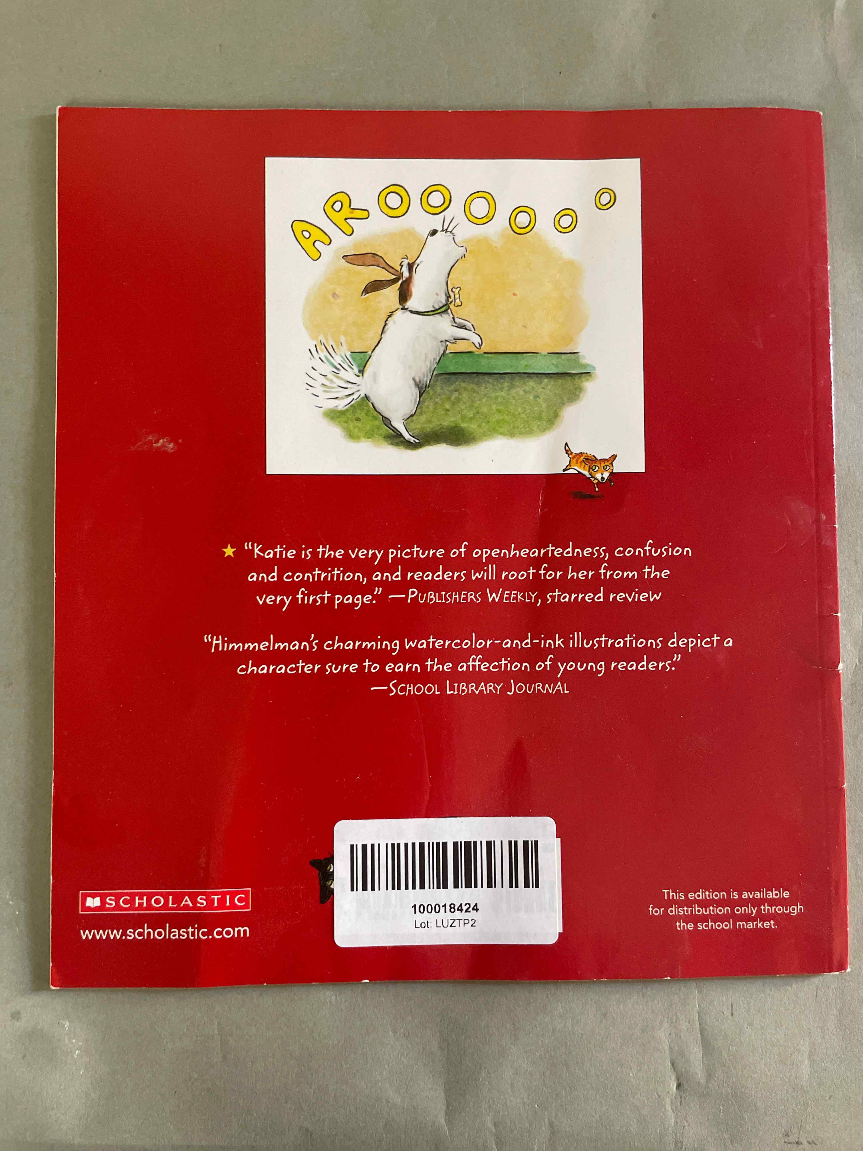 Scholastic Yellow Katie Loves the Kittens Children's Book