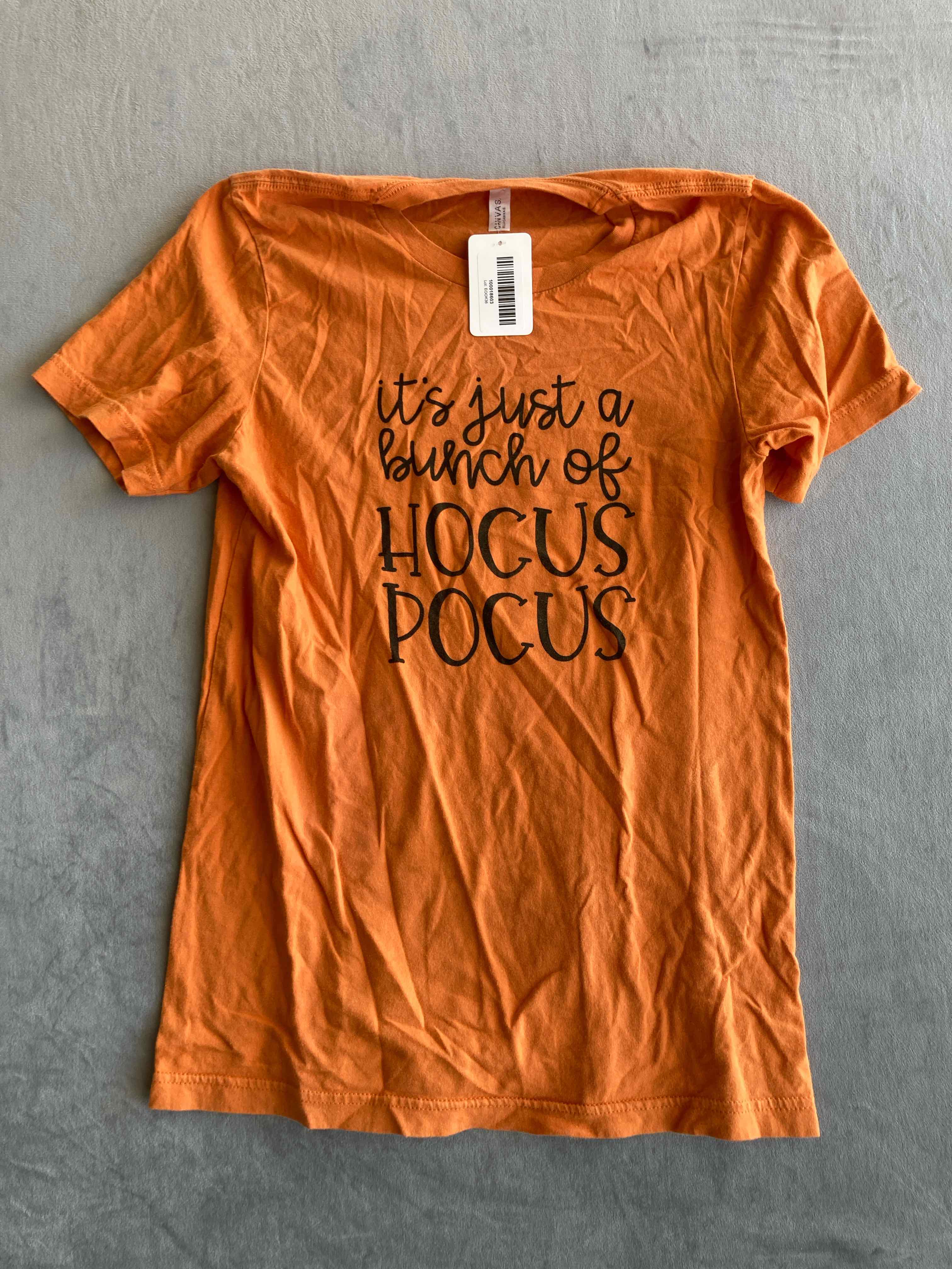 Bella Canvas Orange Cotton T-Shirt