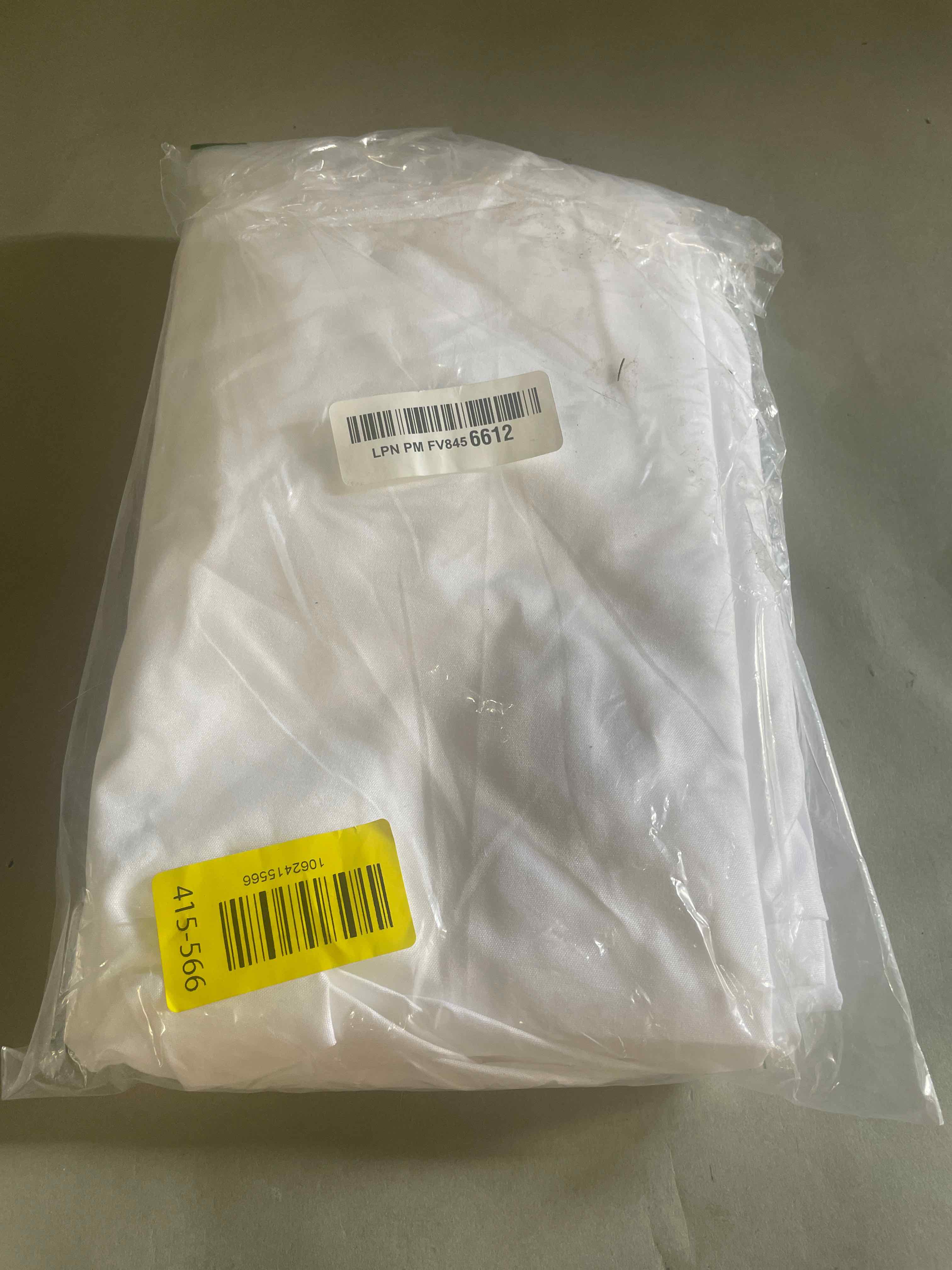 White Fabric curtain