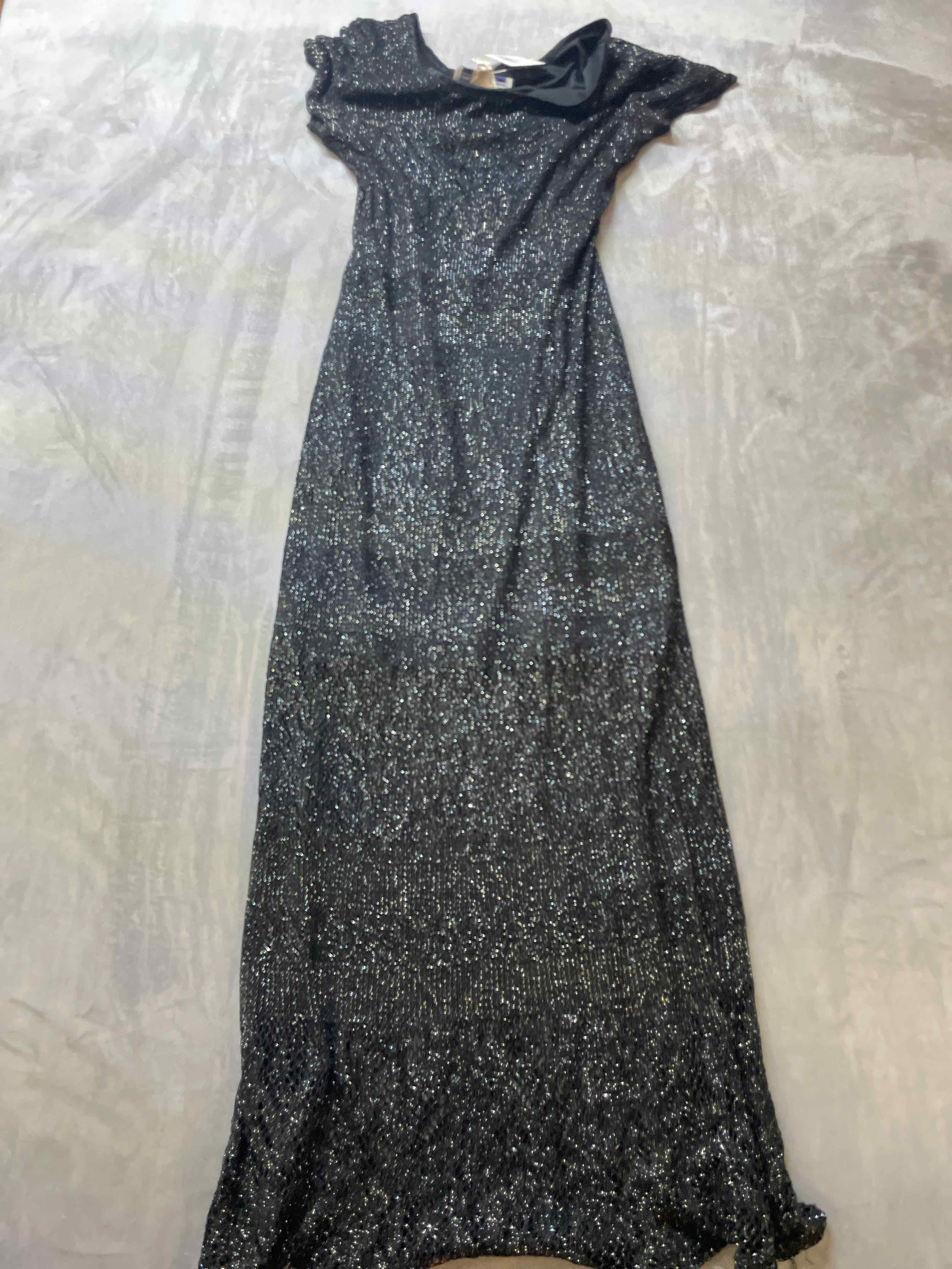 Jessica Howard Black Glittered Dress