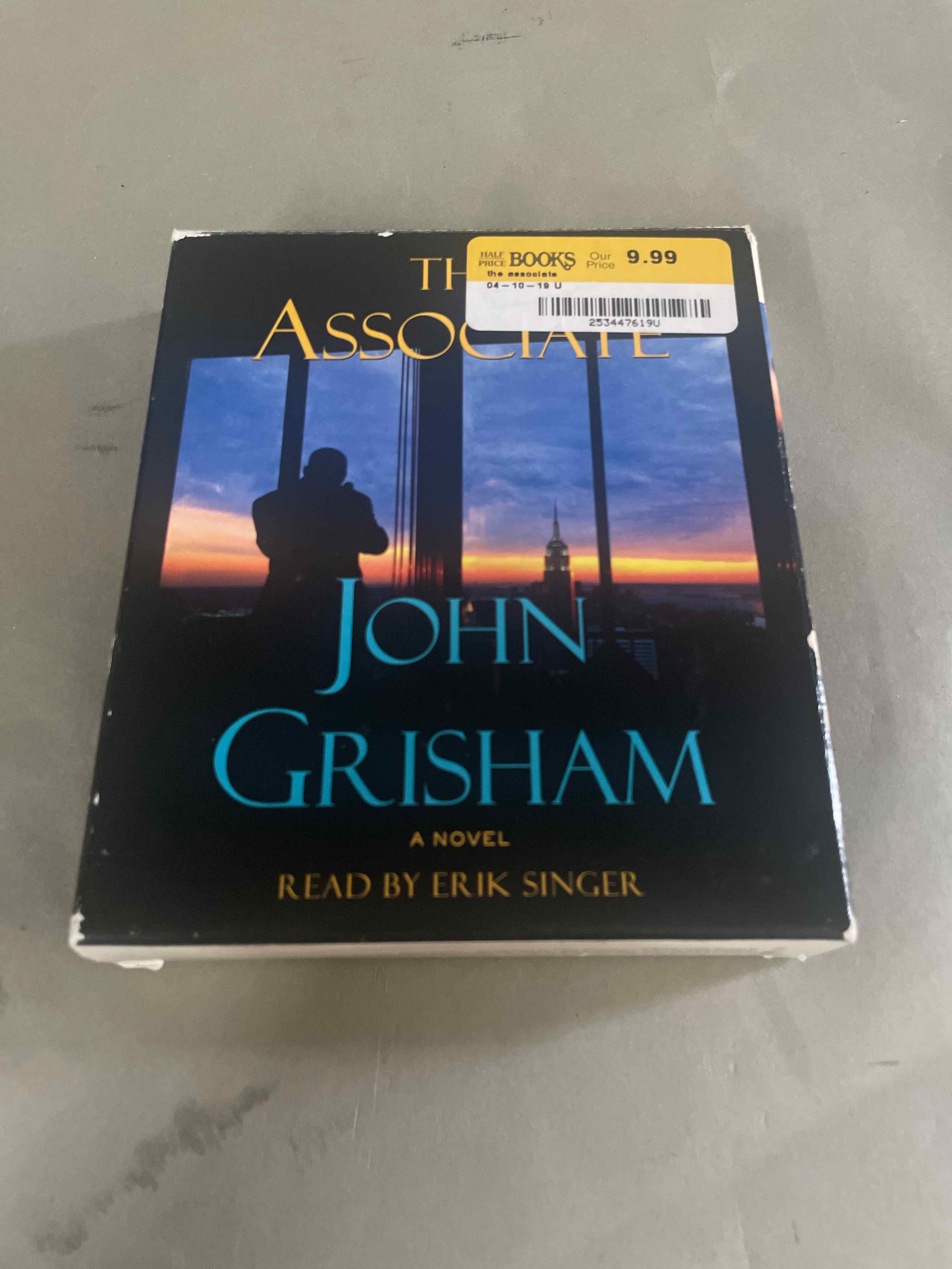 John Grisham The Associate Audiobook Compact Disc Set