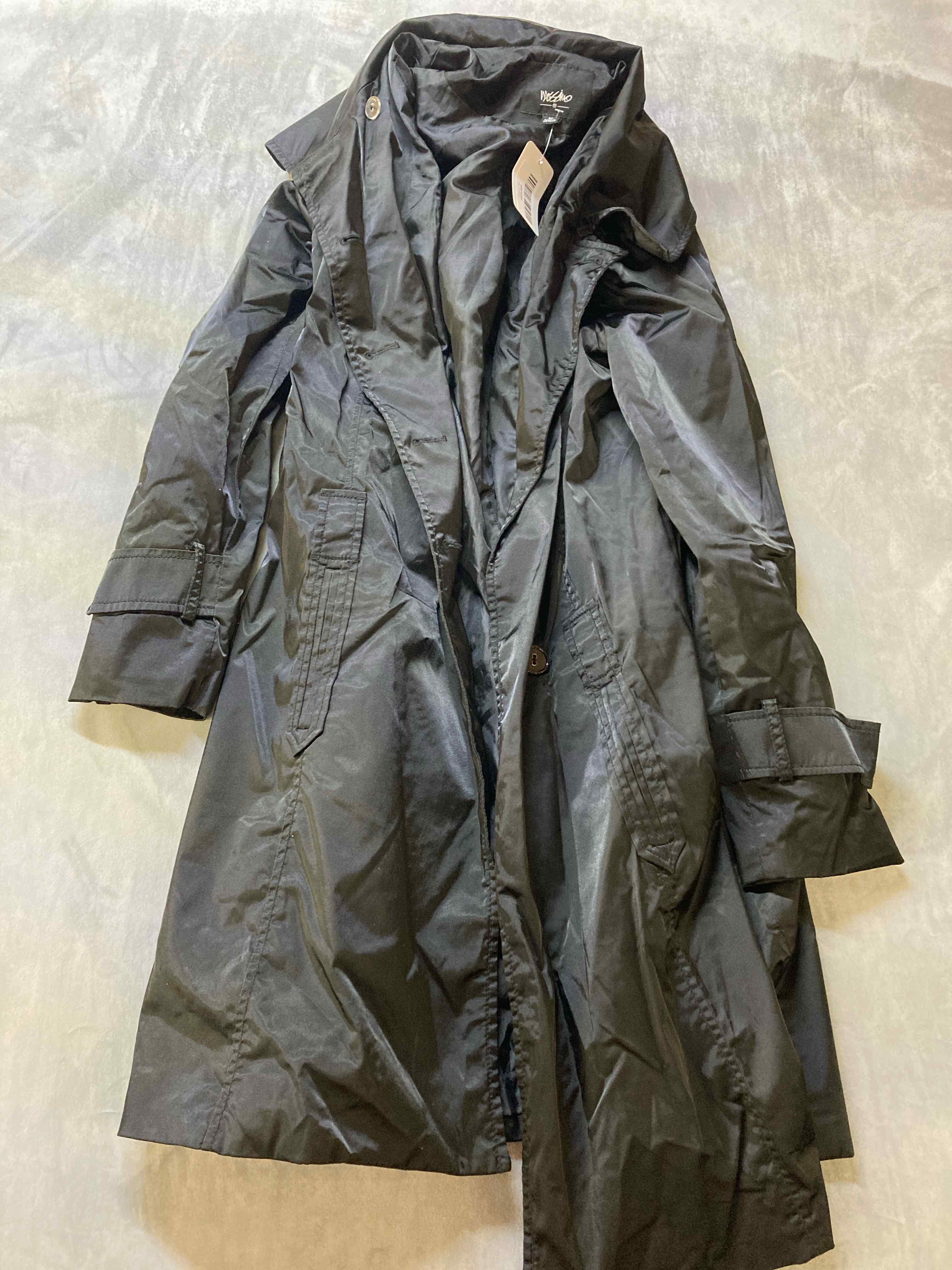 Mossimo Black Trench Coat Medium