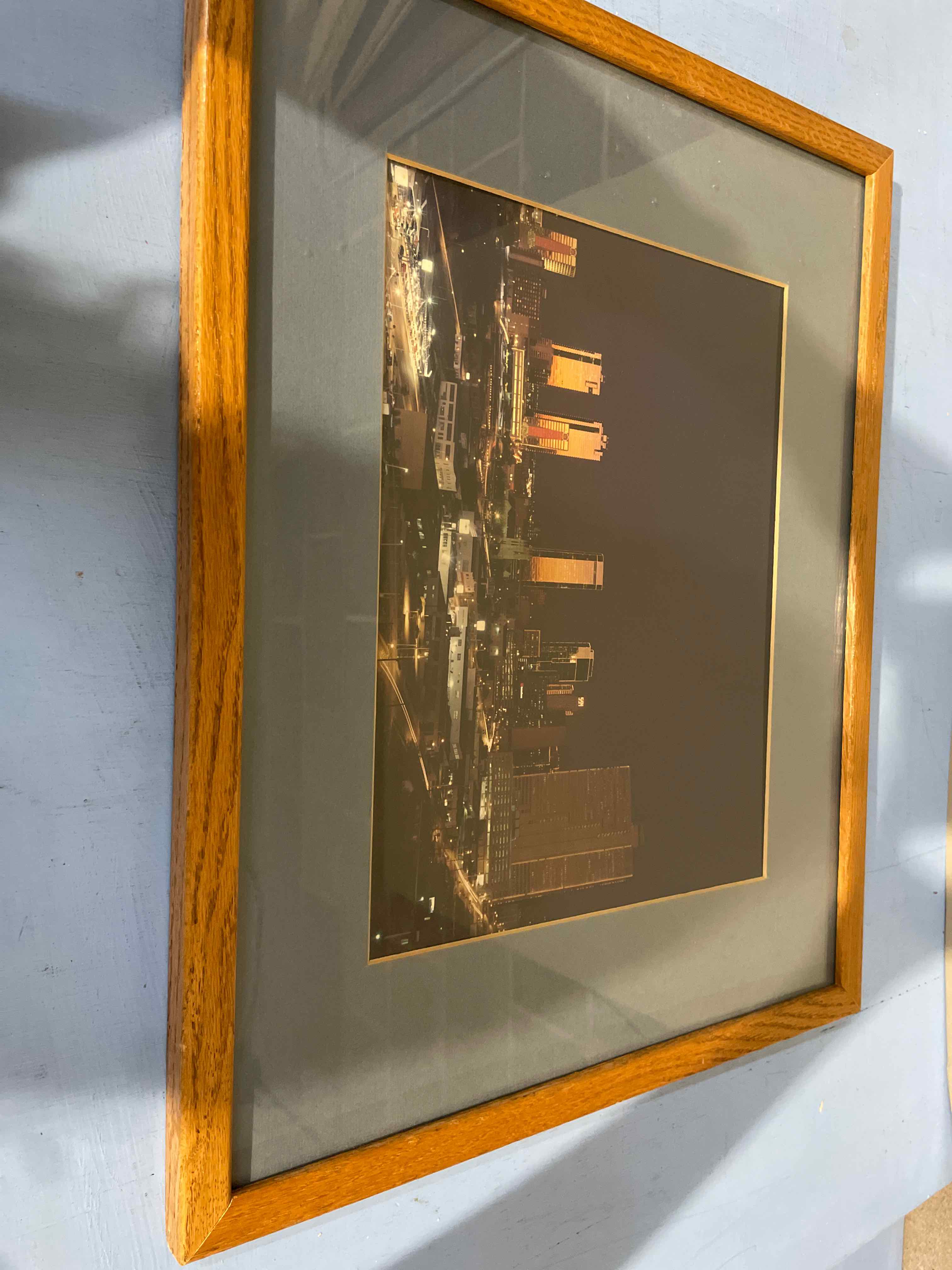 Framed Cityscape Art