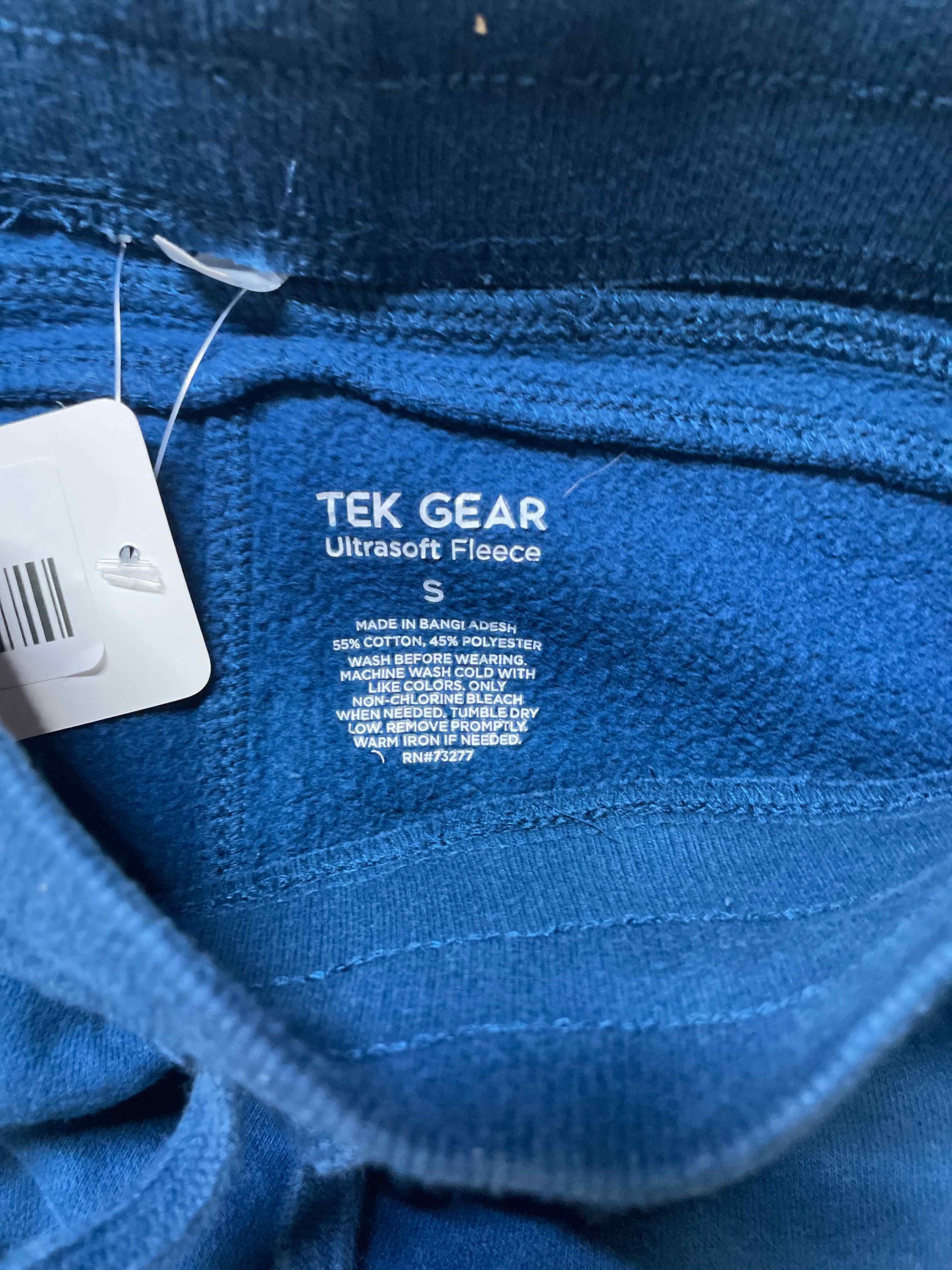 Tek Gear Blue Cotton blend Sweatpants size small
