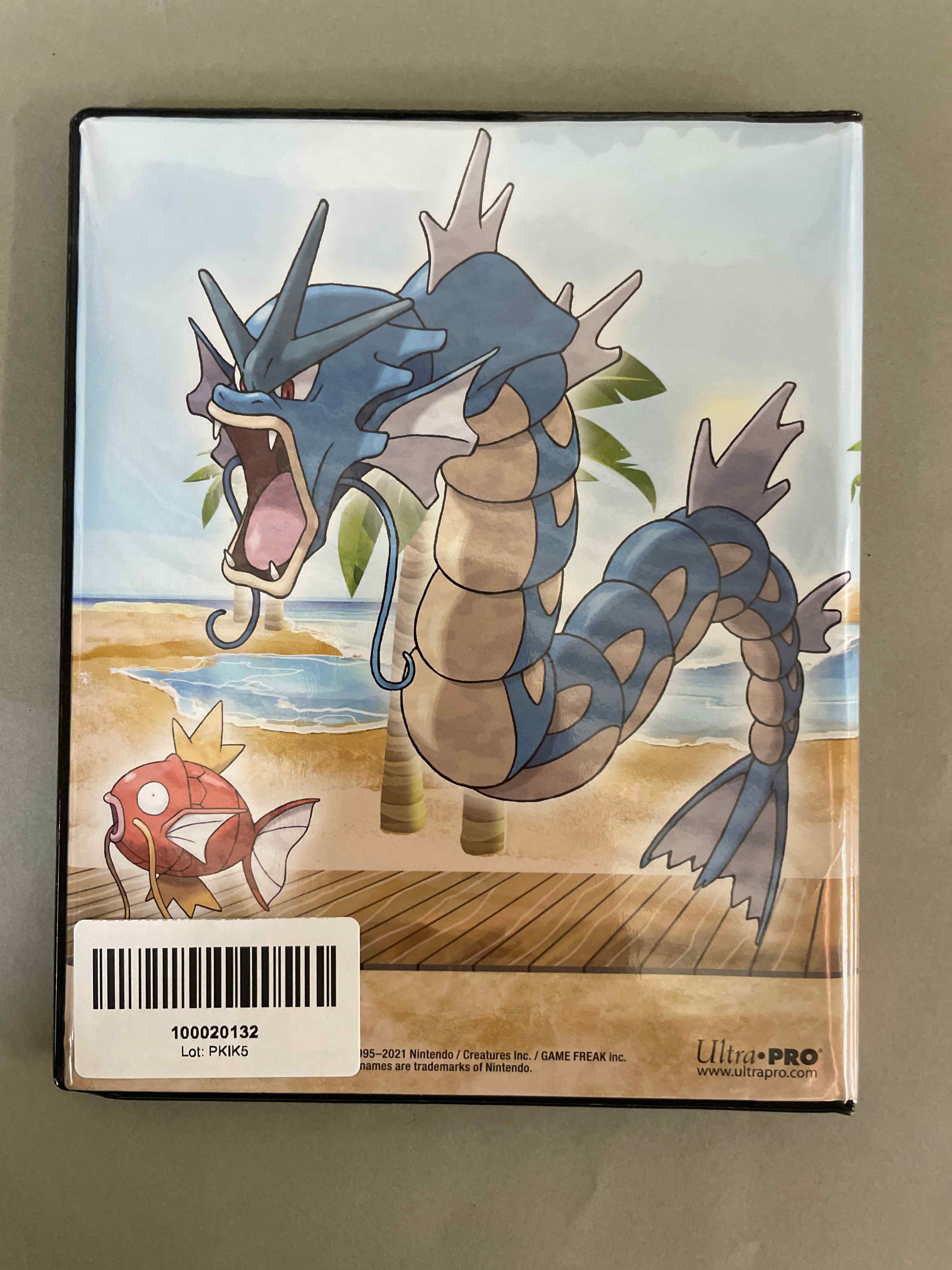 Pokemon Clear Plastic Trading Card Binder