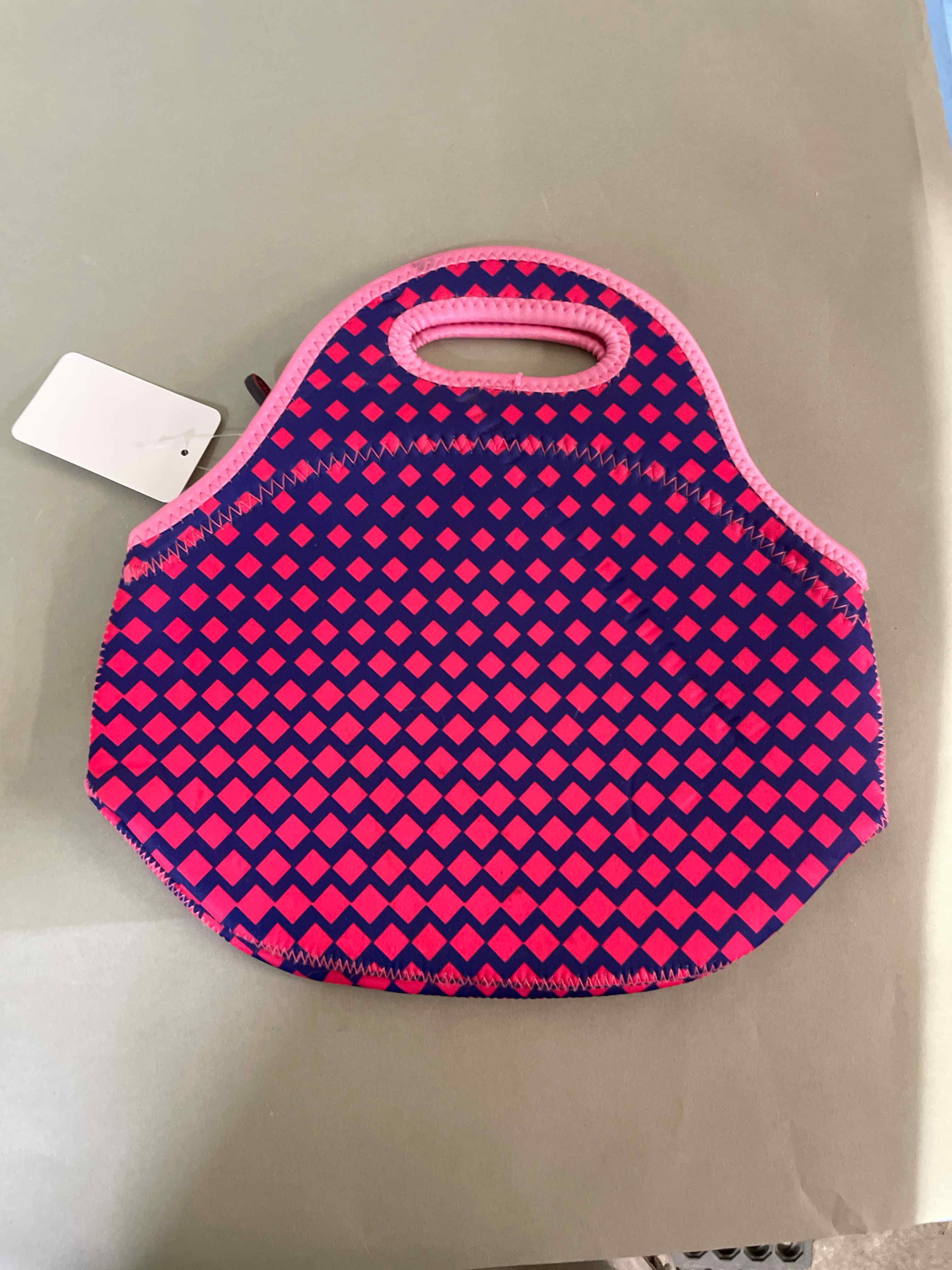 Sannea Pink and Purple Neoprene Tote Bag